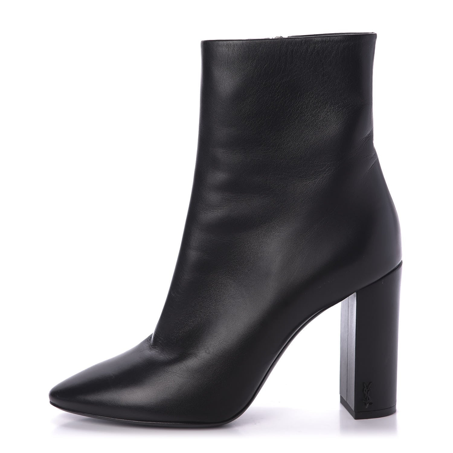 Saint Laurent Nappa Vendome Loulou Ankle Zip Boot 40 Black 1 of 9