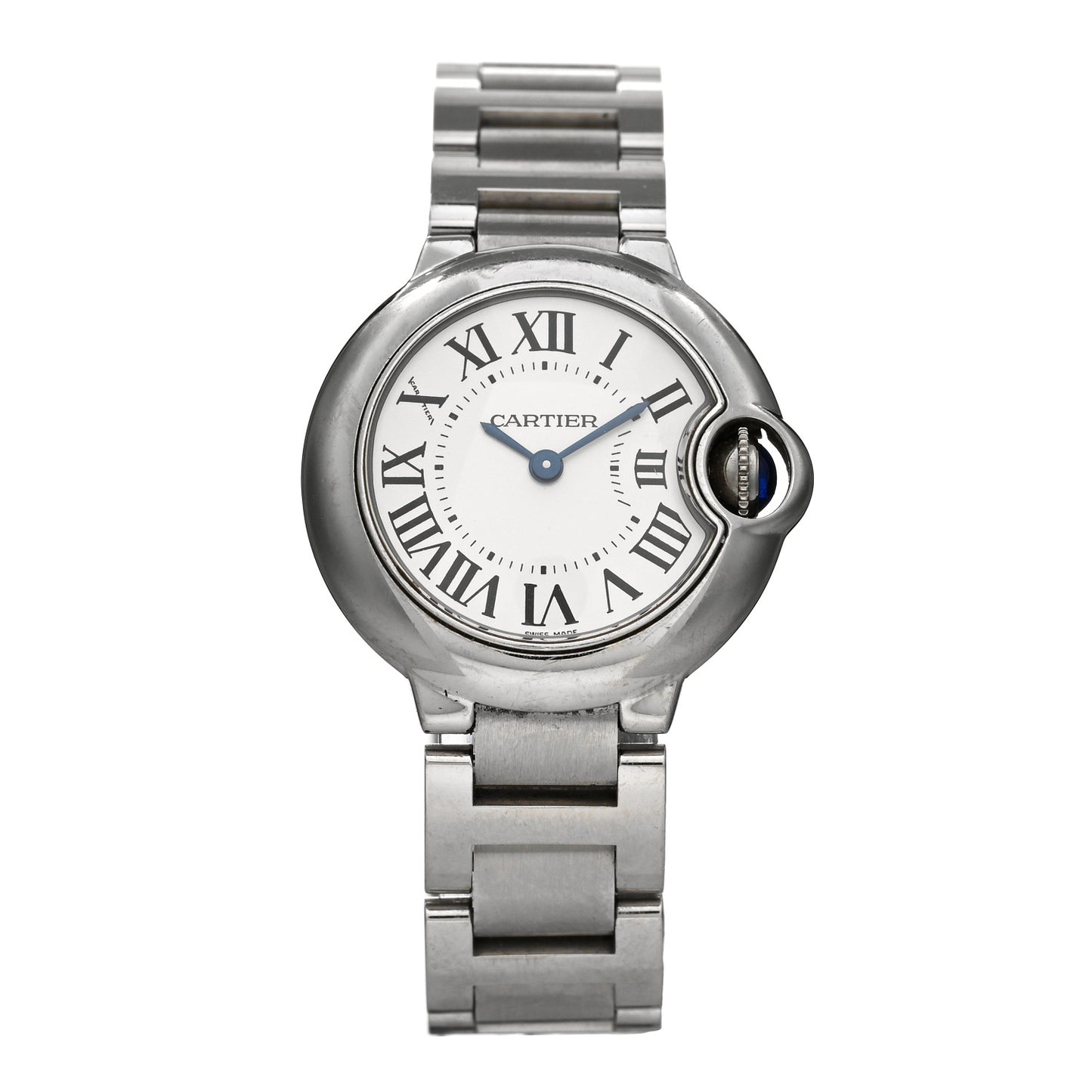 Stainless Steel 28mm Ballon Bleu De Cartier Quartz Watch