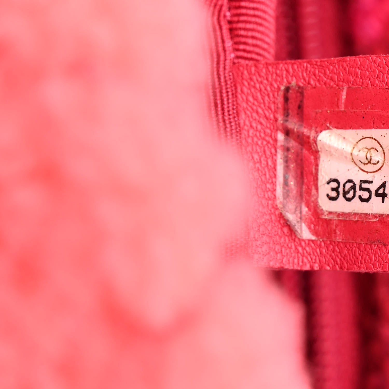 Chanel Shearling Tweed Quilted Mini Square Flap Bag Pink 7 of 10