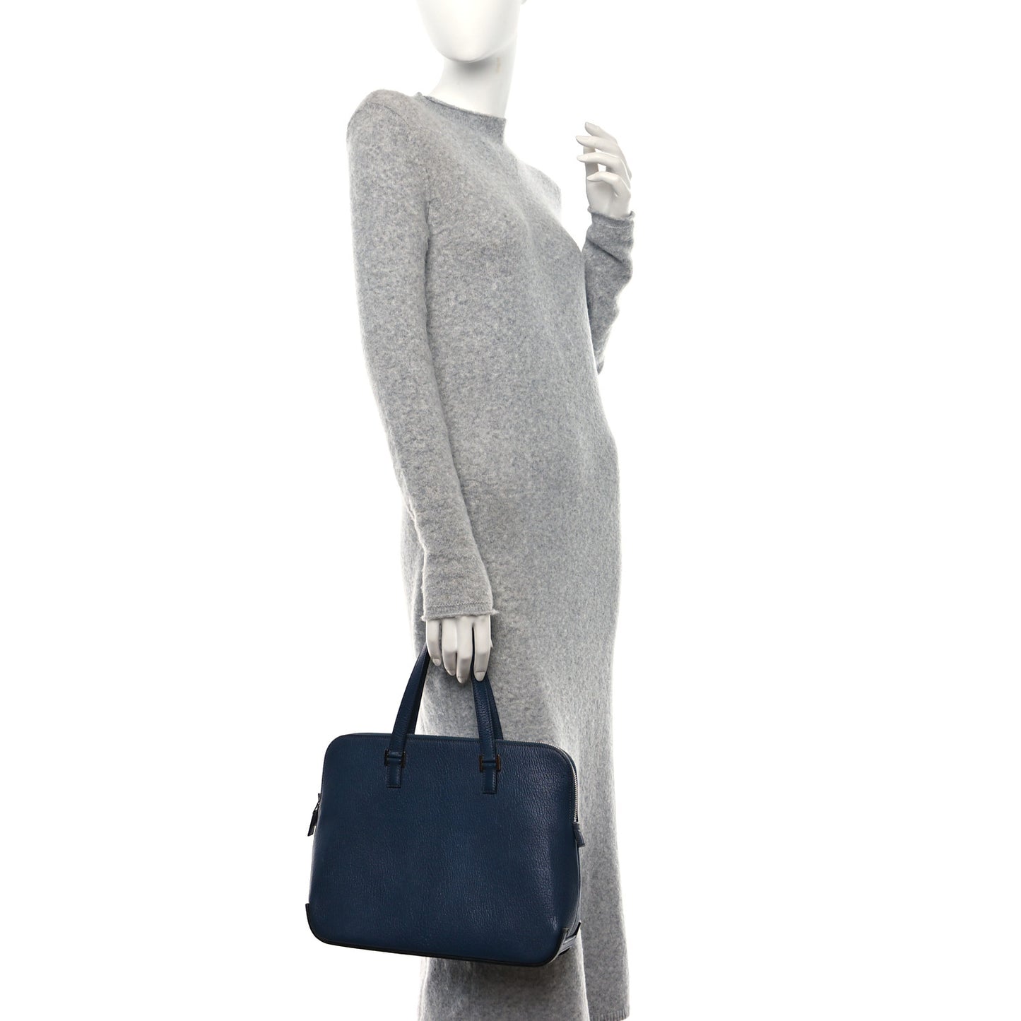 Chevre De Coromandel Escapade Tote Bleu De Prusse