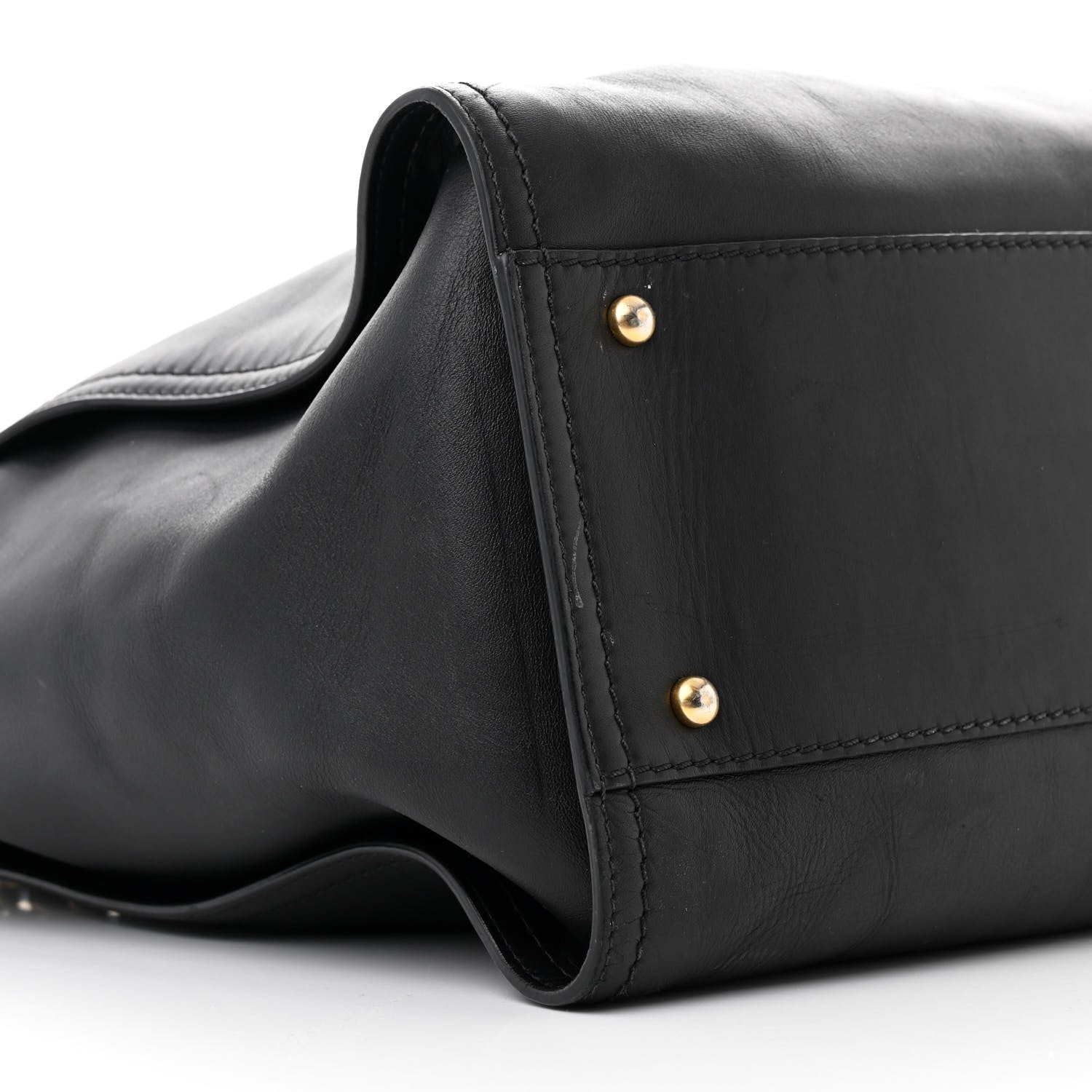 Chanel Calfskin Medium Deauville Tote Black 9 of 15