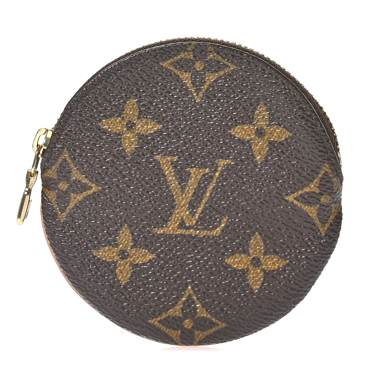Monogram Round Coin Purse