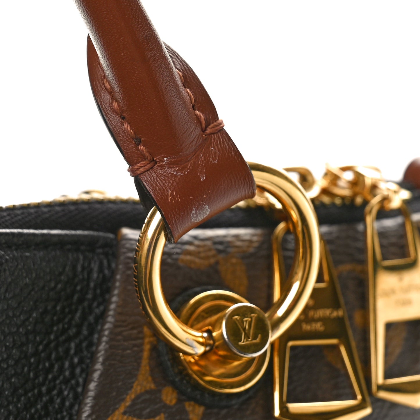 Monogram V Tote MM Black