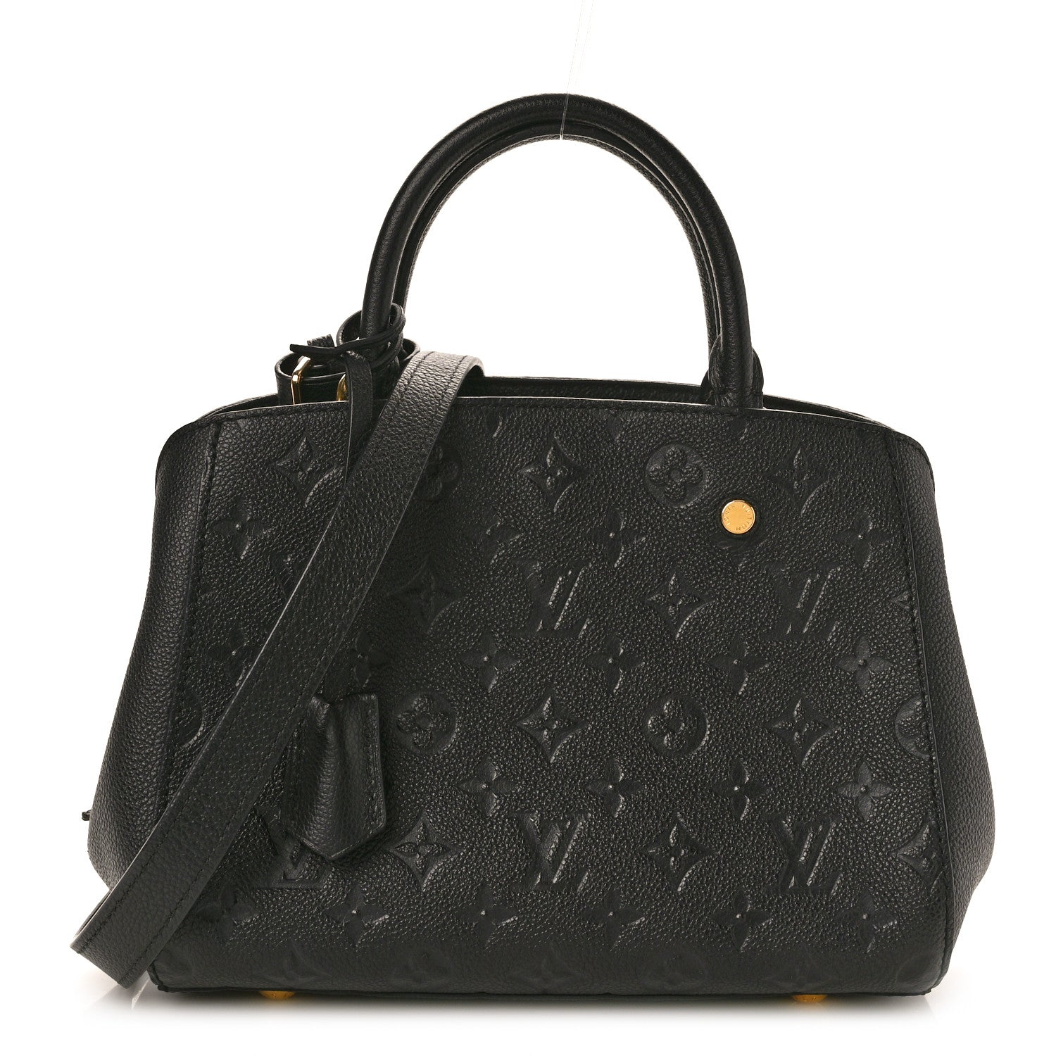 Louis Vuitton Empreinte Montaigne MM Black 1 of 12