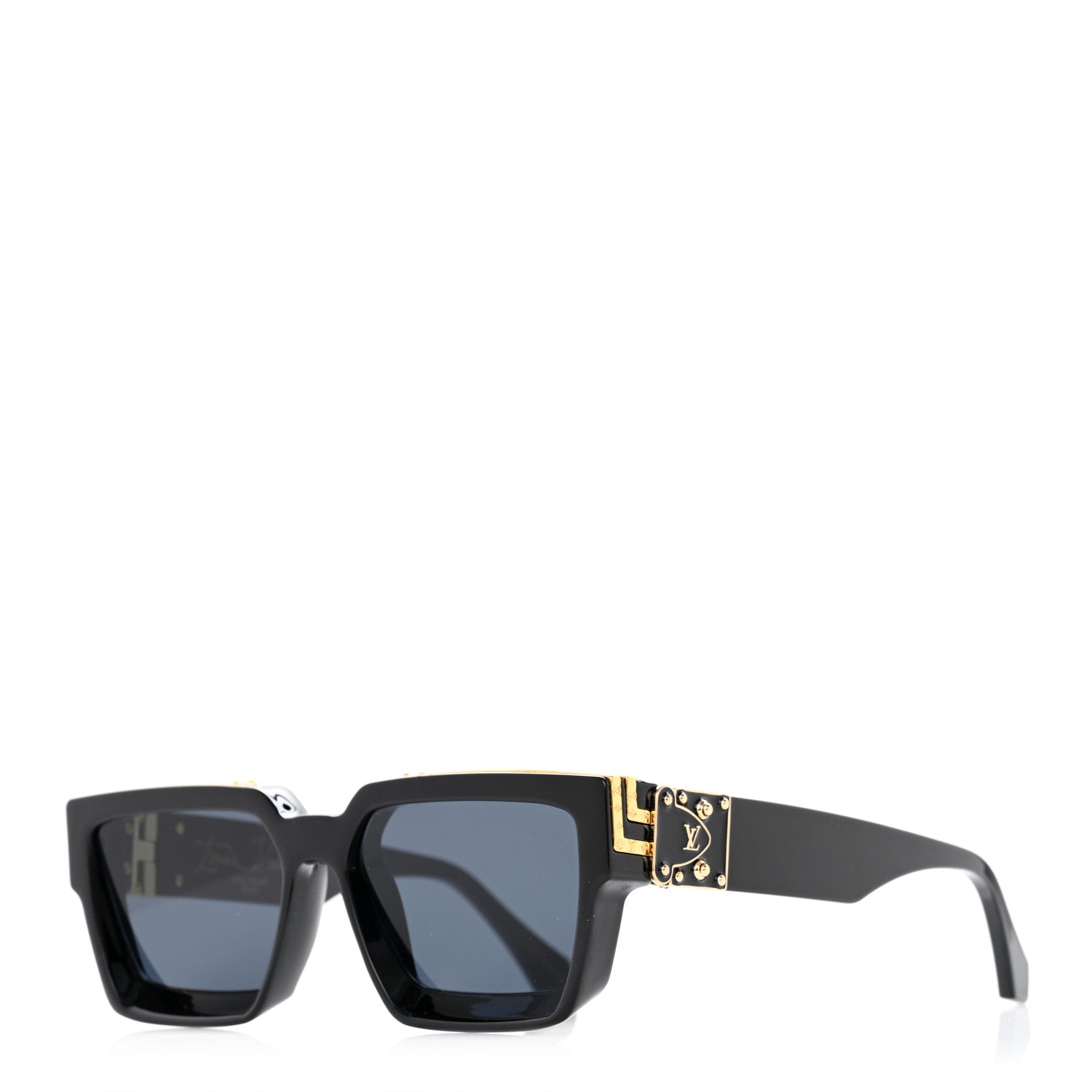Louis Vuitton Acetate 1.1 Millionaires Sunglasses Z1165E Black 1 of 9