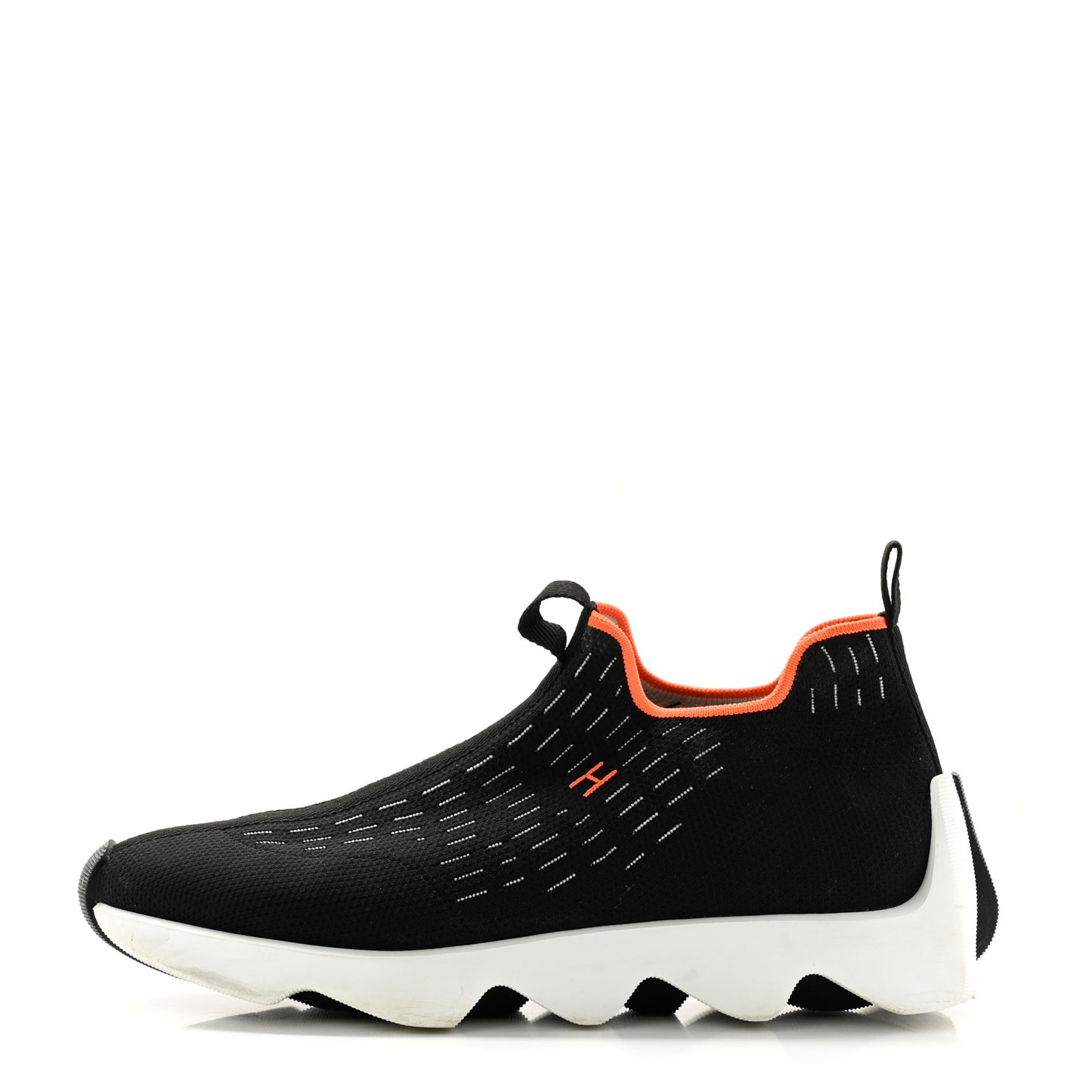 Technical Canvas Goatskin Mens Eclair Sneakers 40 Black