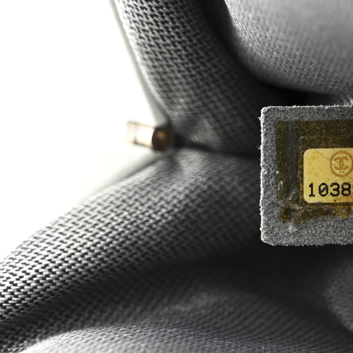 Chanel Lambskin Vertical Quilted Mademoiselle Clutch Light Green 7 of 12