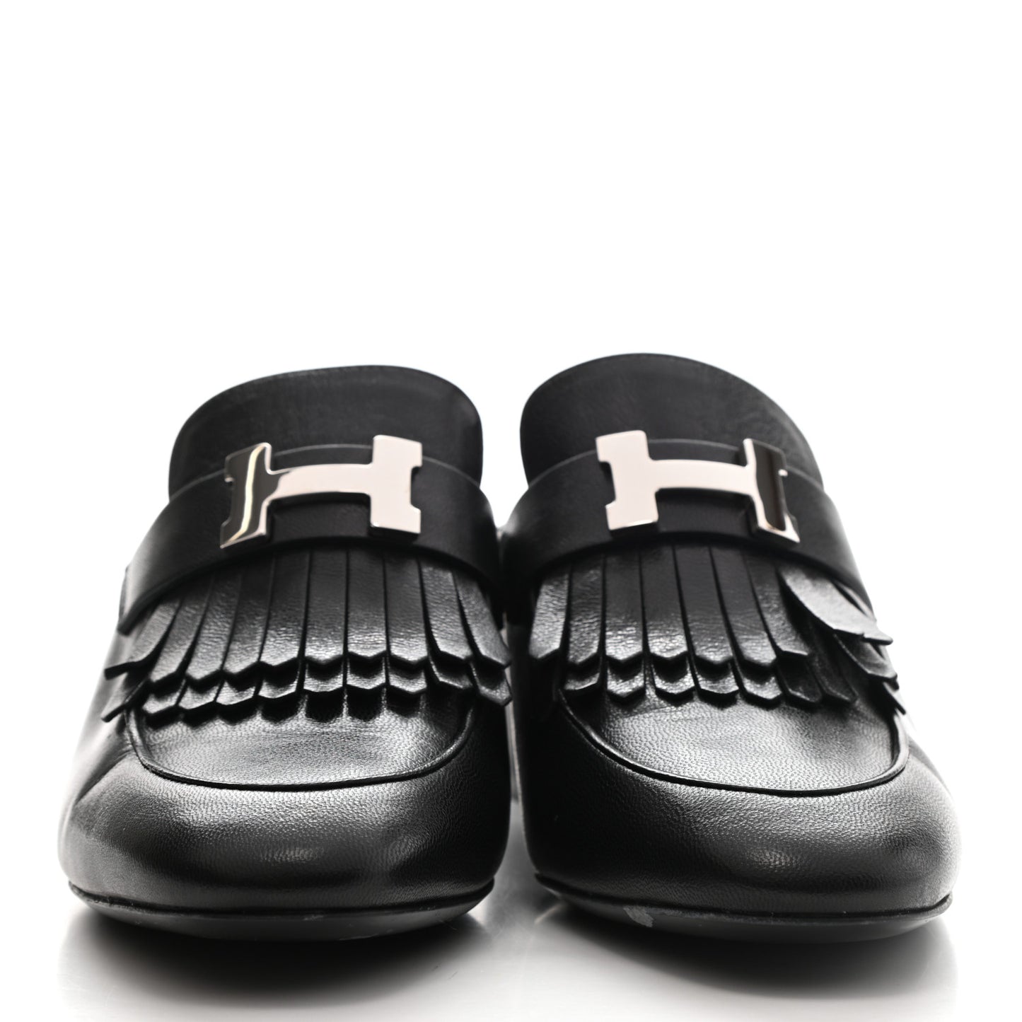 Goatskin Tuileries Mules 37 Black