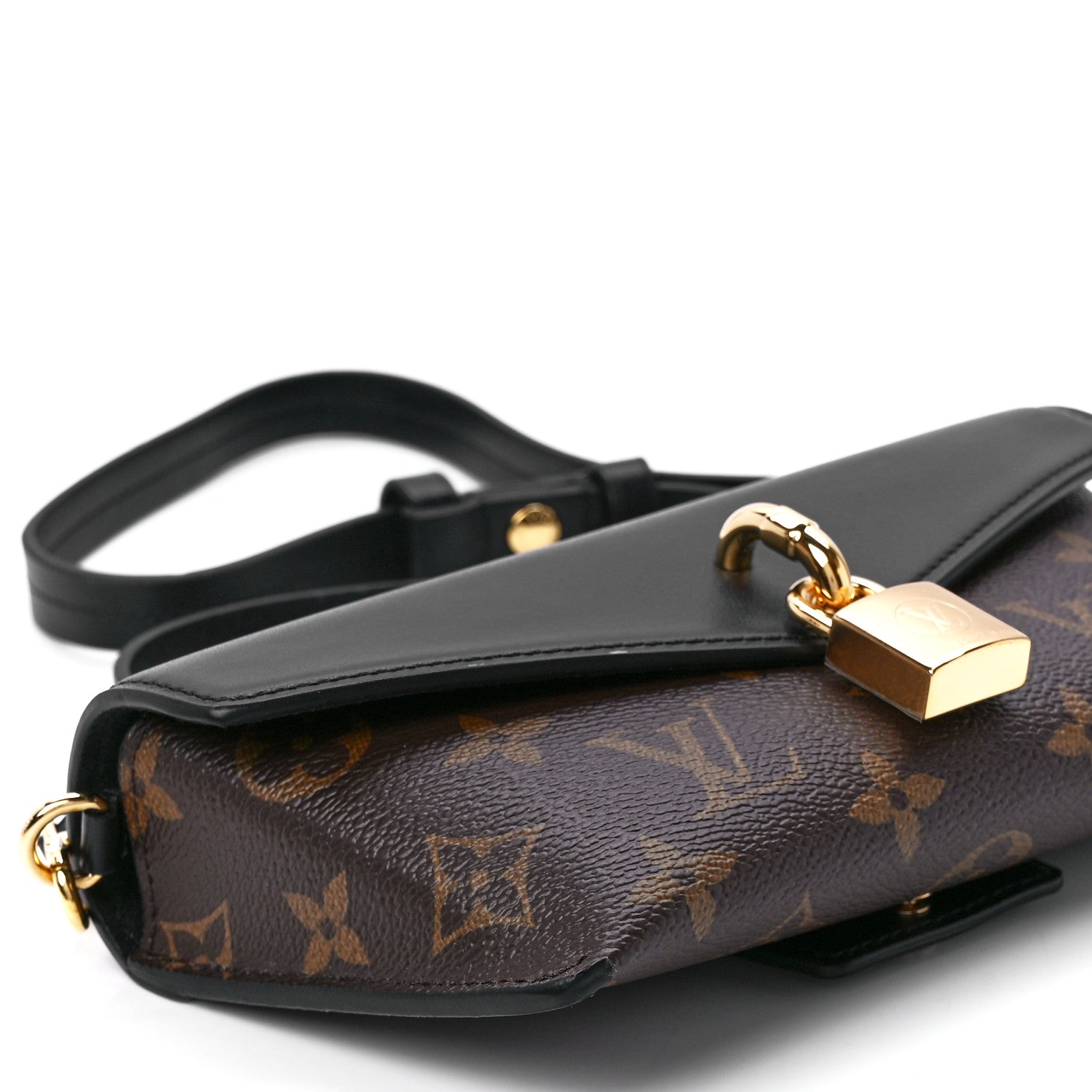Louis Vuitton Monogram Padlock On Strap Black 10 of 11