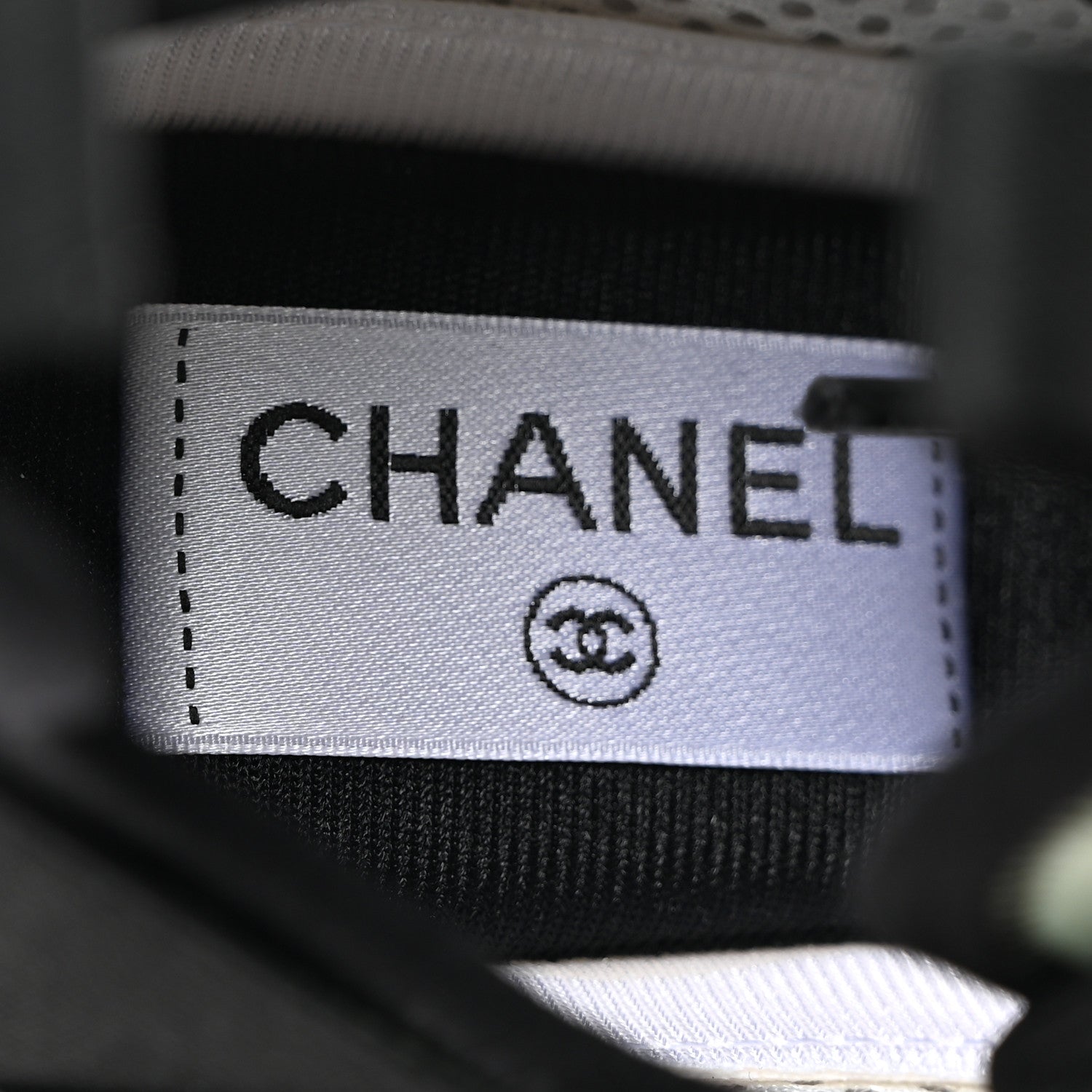 Chanel Suede Calfskin Nylon Grosgrain CC Sneakers 36.5 Light Green 6 of 9
