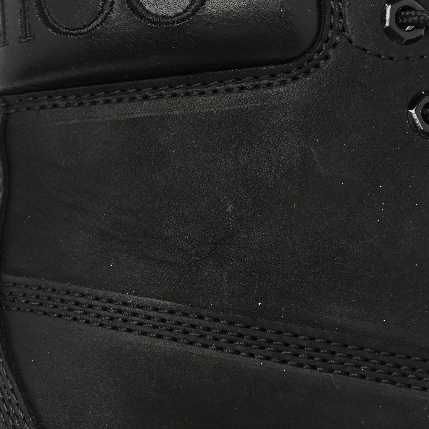 X TIMBERLAND Nubuck Glitter Ankle Boots 10 Black Gunmetal