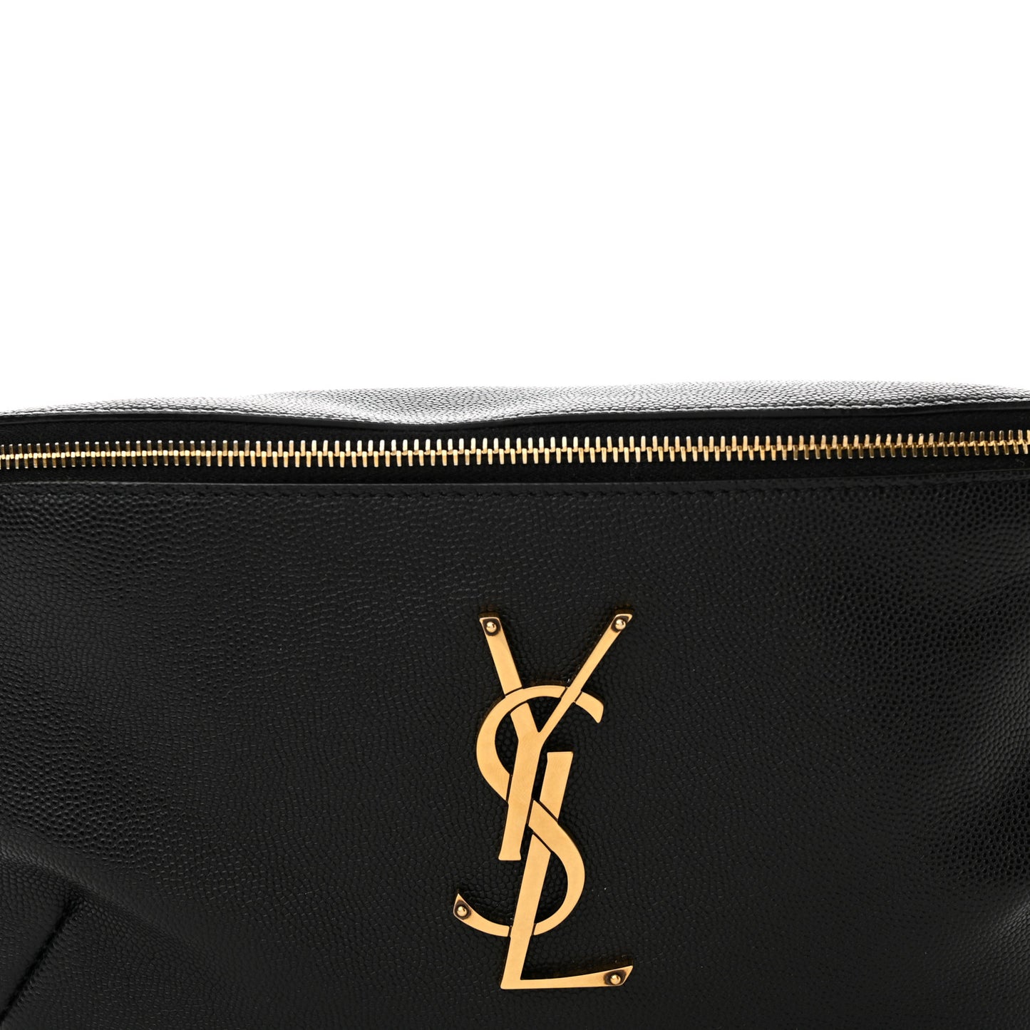 Grain De Poudre Monogram Belt Bag Black