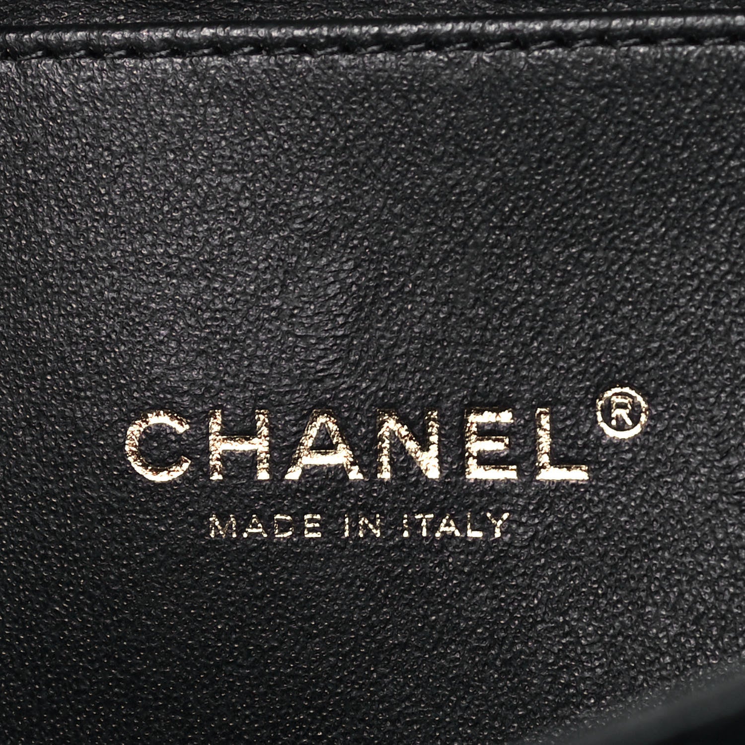 Chanel Caviar Quilted Small CC Filigree Vanity Case Black 6 of 12