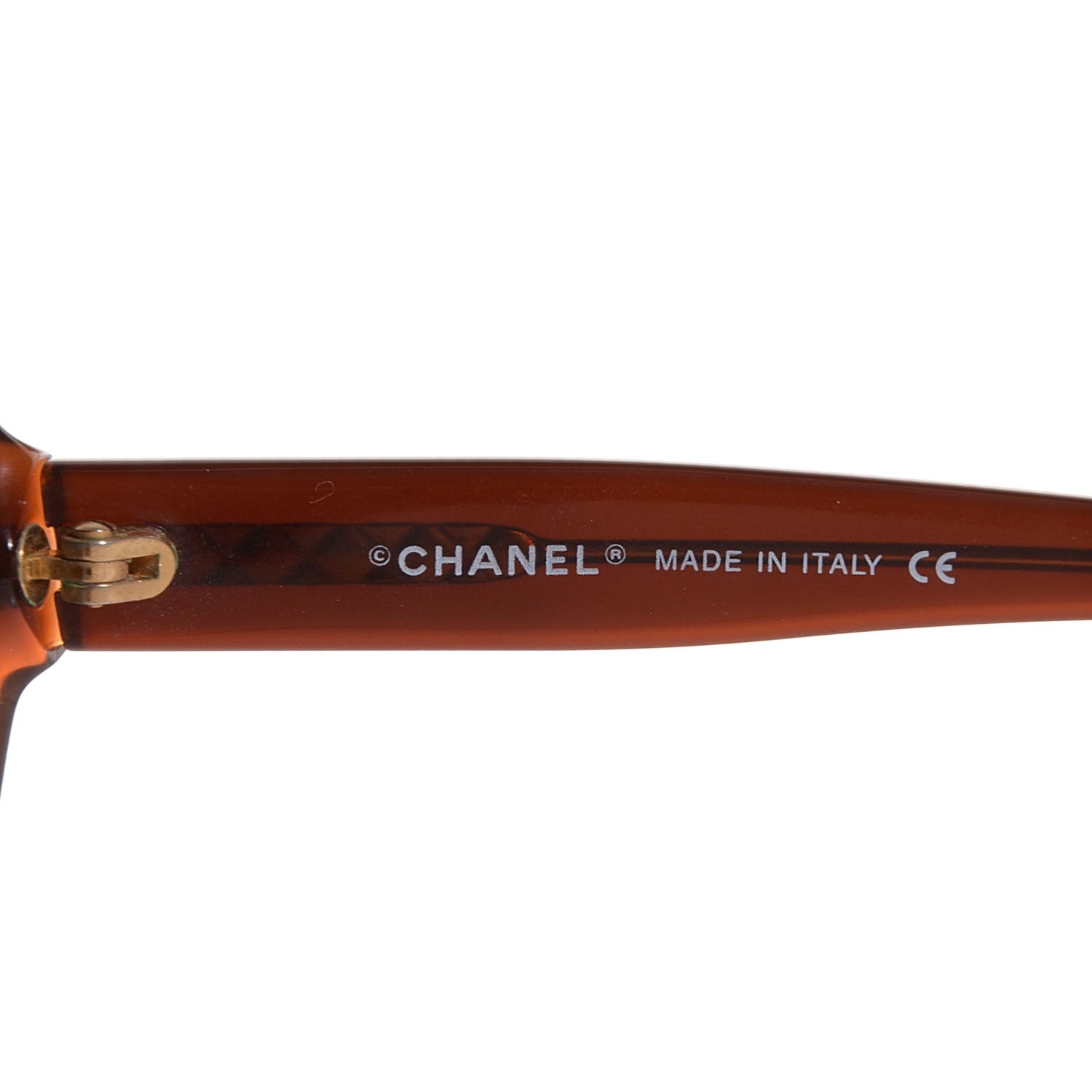 Chanel CC Logo Sunglasses Brown 5066 6 of 6