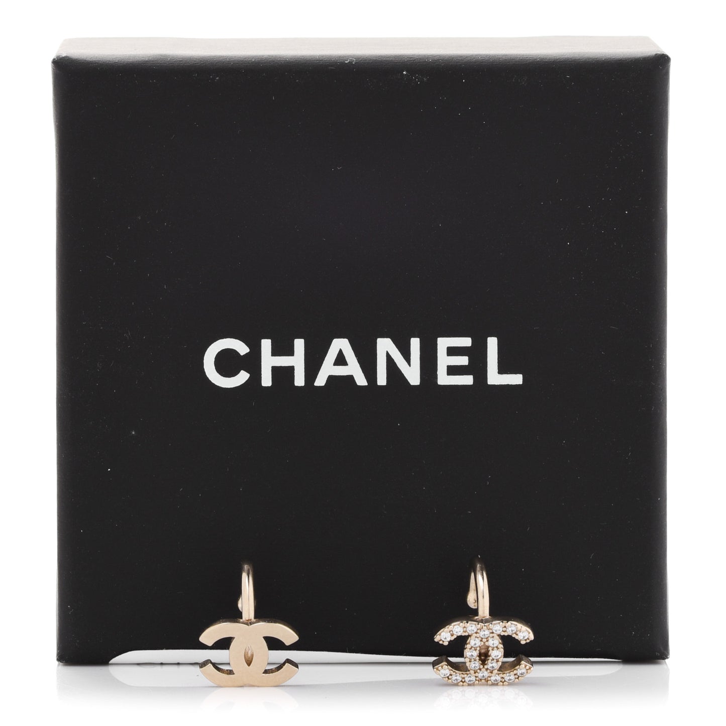 Metal Strass Lip Ring Set Gold
