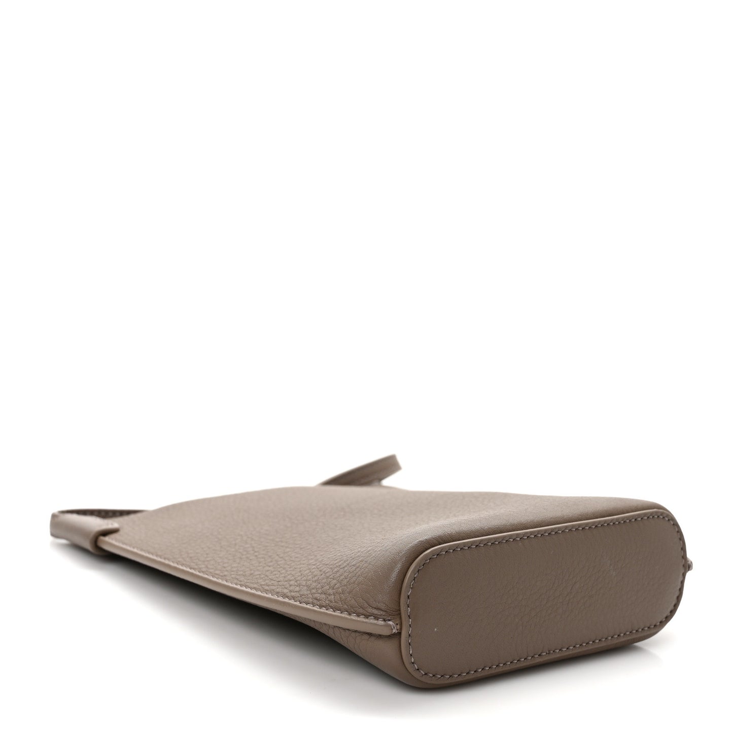 Grained Calfskin Bale Phone Case Warm Mastic