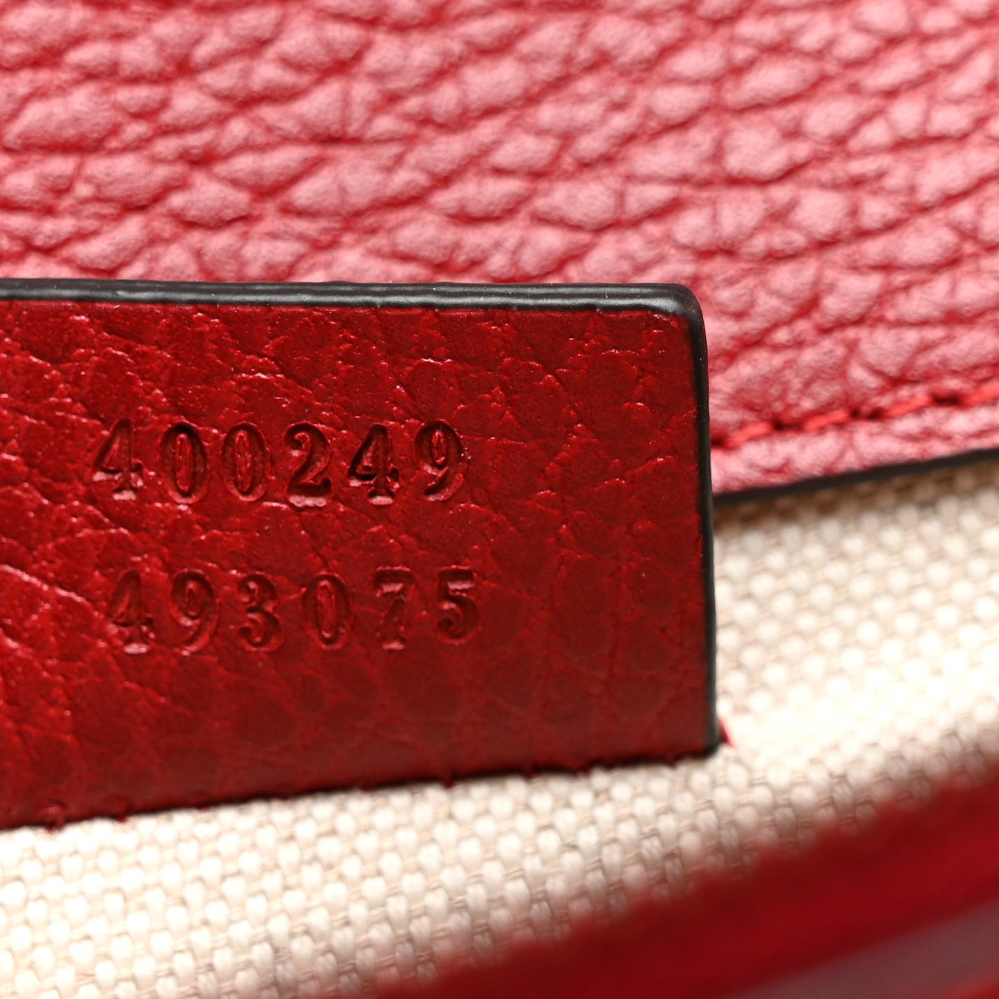 Dollar Calfskin Swarovski Crystal Small Dionysus Shoulder Bag Hibiscus Red