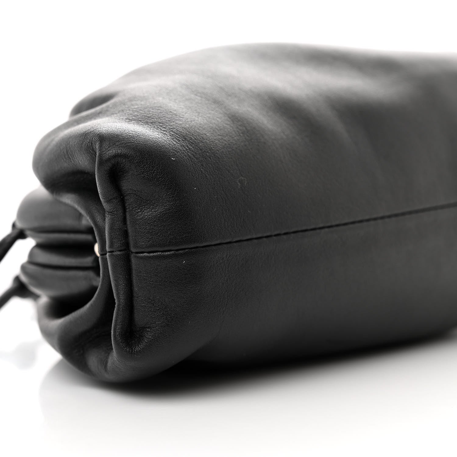 Bottega Veneta Butter Calfskin The Mini Pouch Black 9 of 10