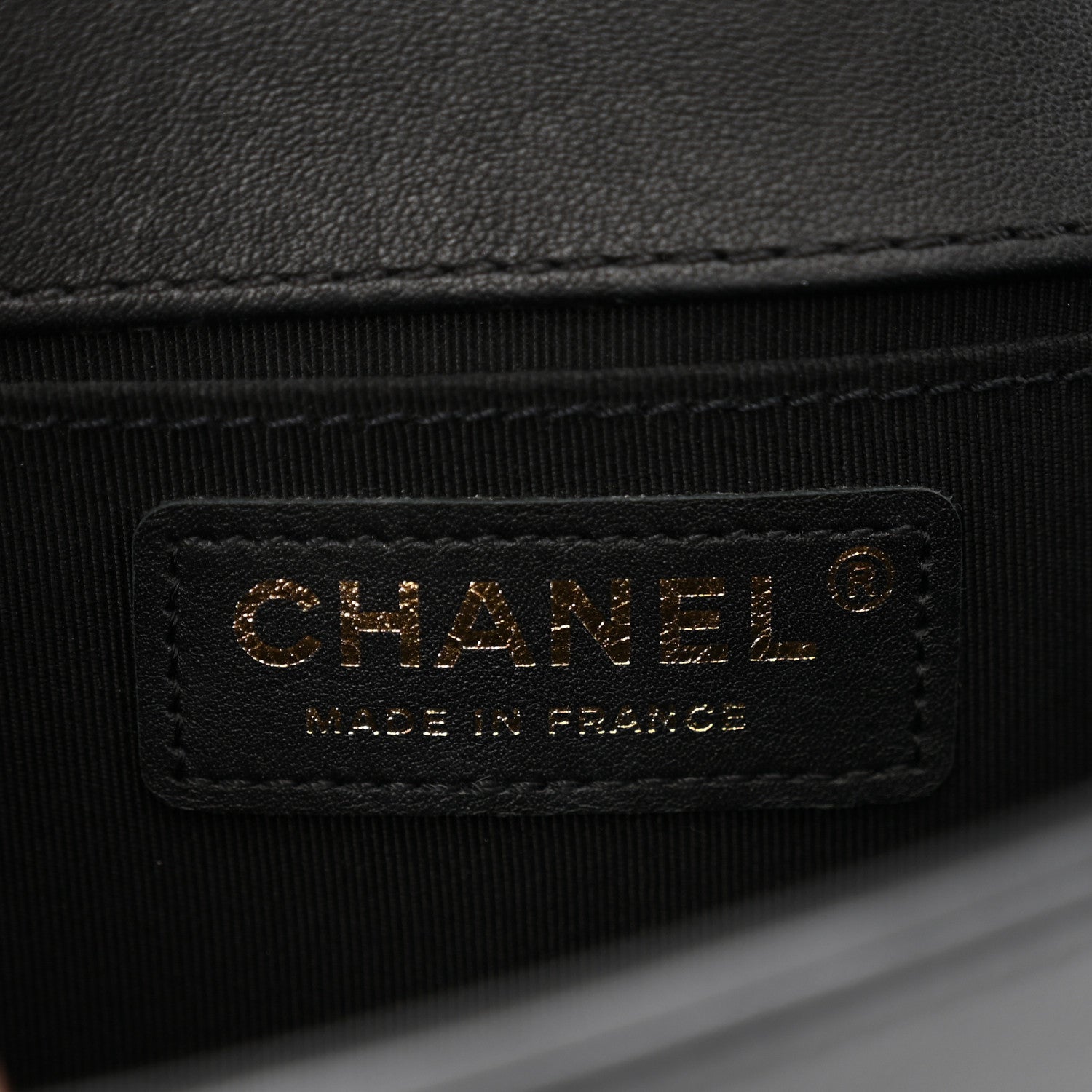 Chanel Lambskin Chevron Quilted Small Boy Flap Black 6 of 10