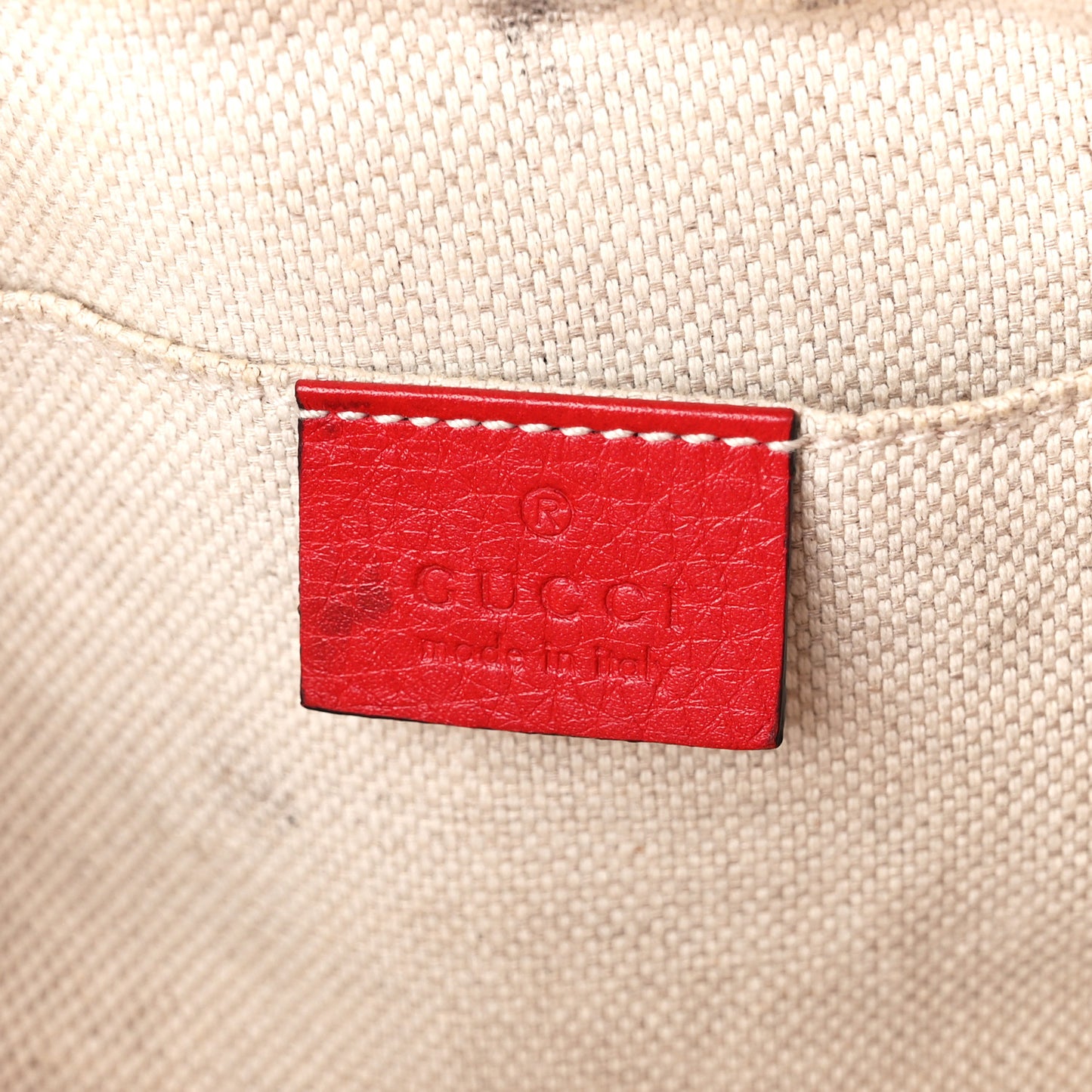 Pebbled Calfskin Small Soho Disco Bag Tabasco Red