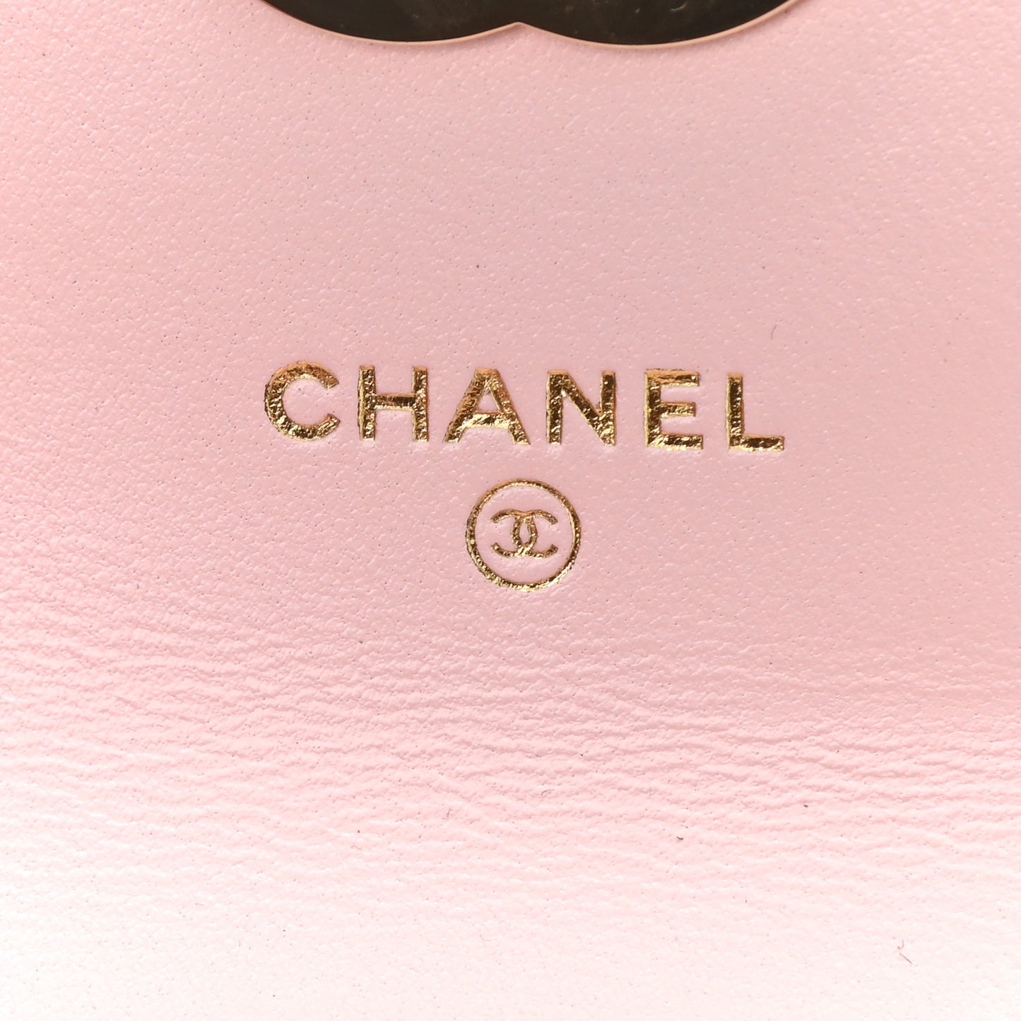 Lambskin Quilted Pick Me Up Clutch With Chain Pink