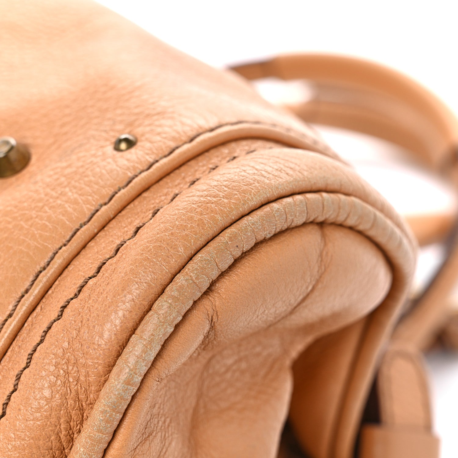 Chloe Calfskin Medium Paddington Satchel Beige 12 of 15