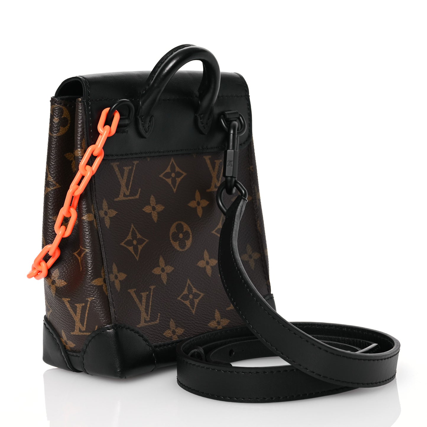 Monogram Embroidered Cartoon LV Friends Steamer XS Black