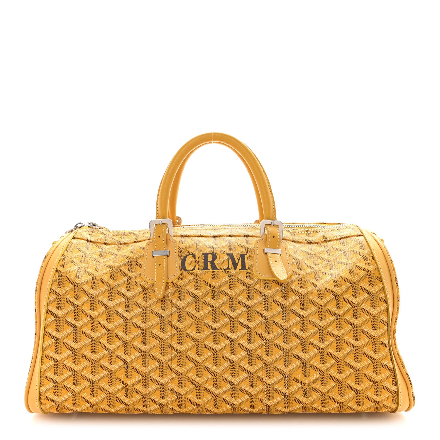 Goyard Goyardine Croisiere 35 Yellow 1811791 – FASHIONPHILE