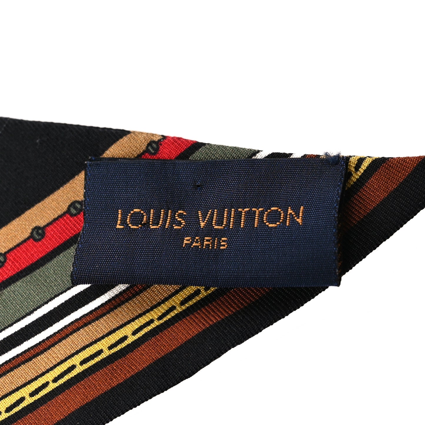 Silk Monogram Essentials LV BB Bandeau Black