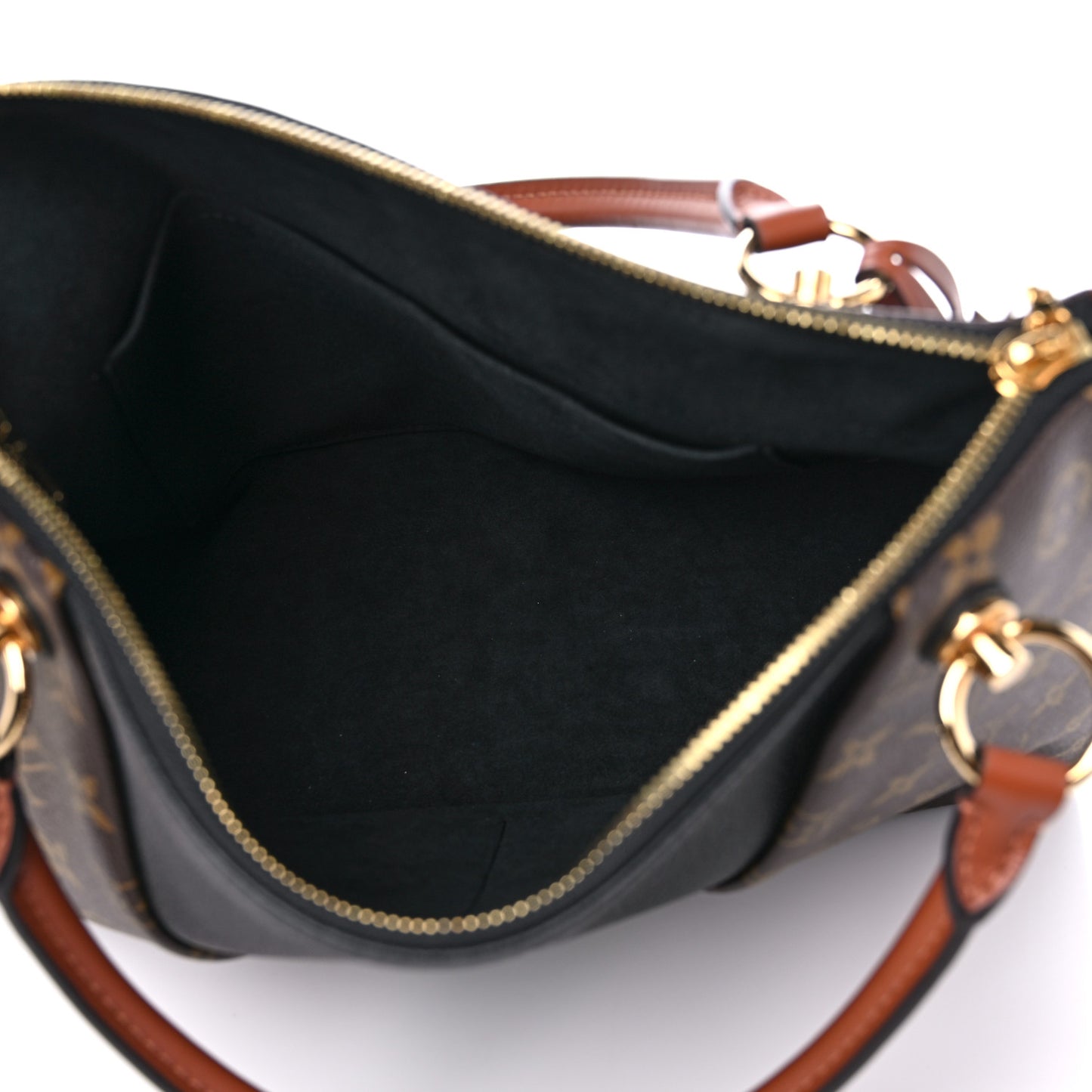 Monogram V Tote MM Black