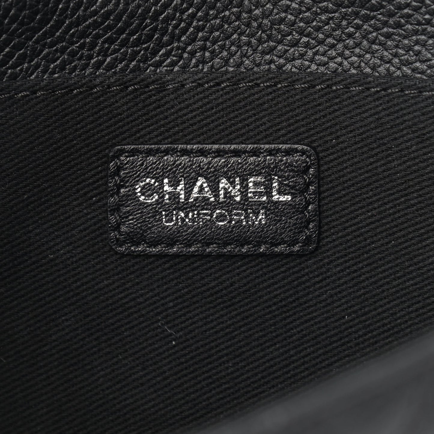 Grained Calfskin Quilted 2.55 Reissue Flap Belt Bag Clutch Black