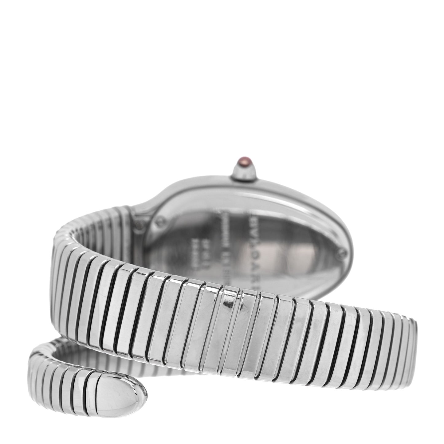 Stainless Steel 35mm Serpenti Tubogas Quartz Watch