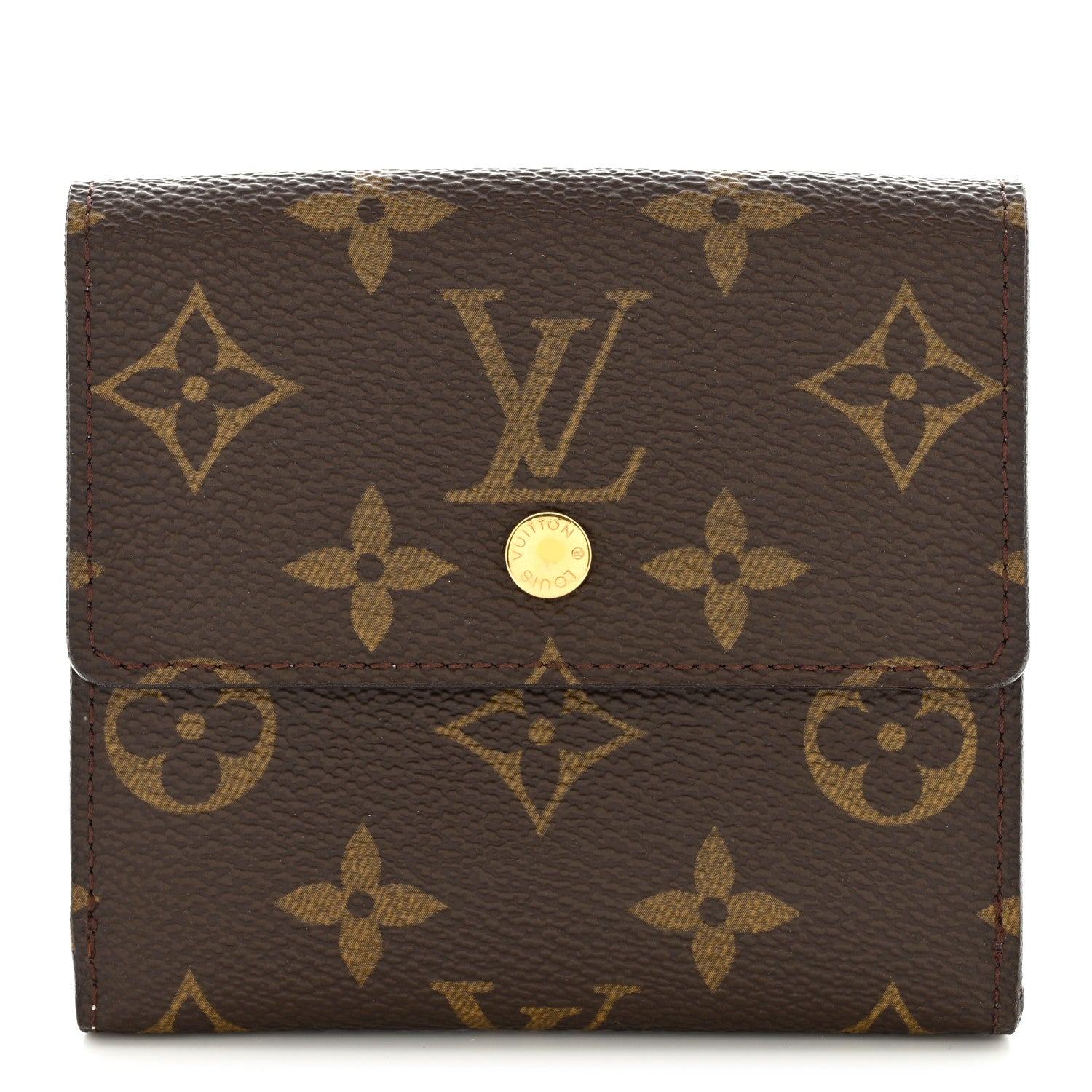 Louis Vuitton Monogram Fleuri Elise Wallet Rose 1 of 15