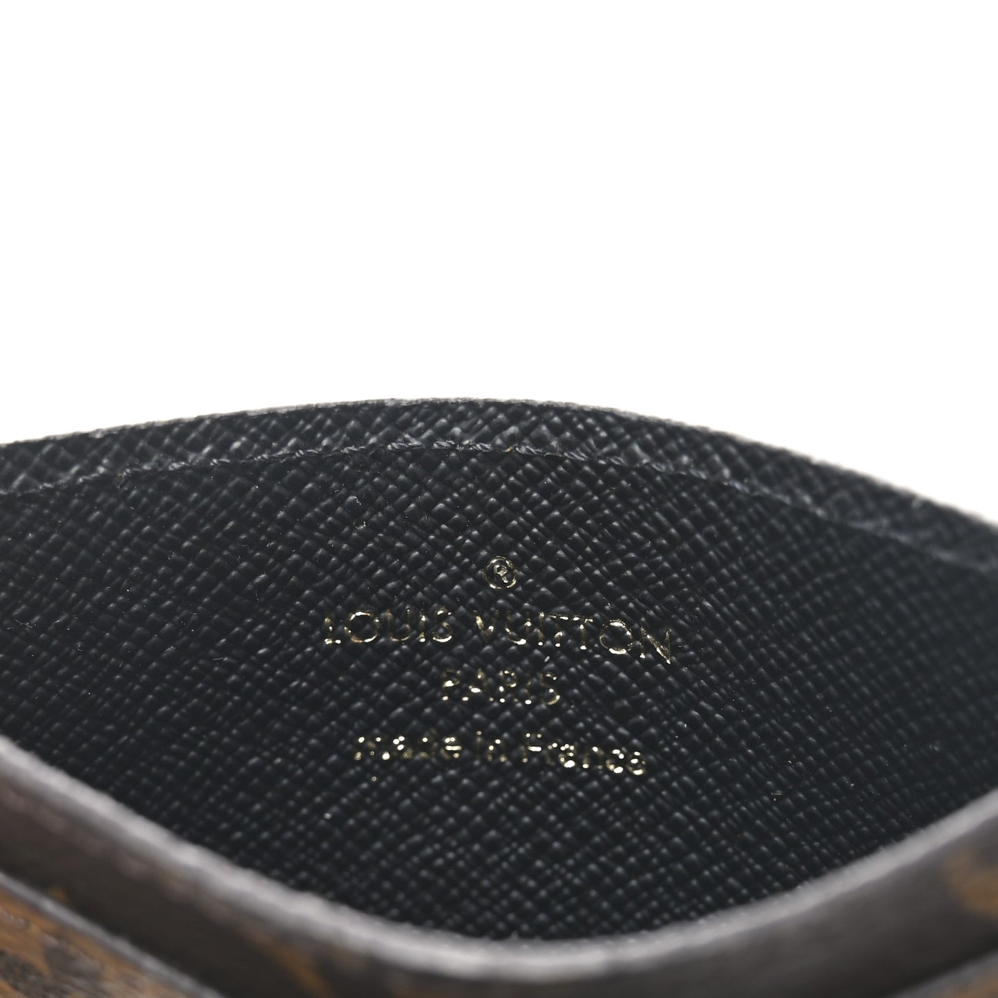 Reverse Monogram Card Holder
