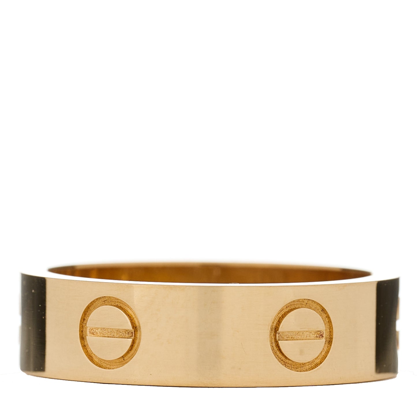 18K Yellow Gold 5.5mm LOVE Ring 56 7.75