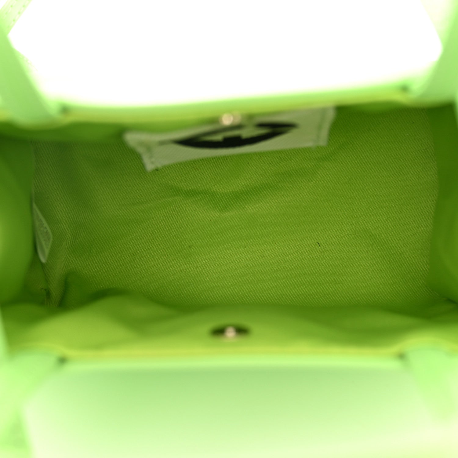 Telfar Vegan Leather Small Shopping Bag Double Mint 6 of 11