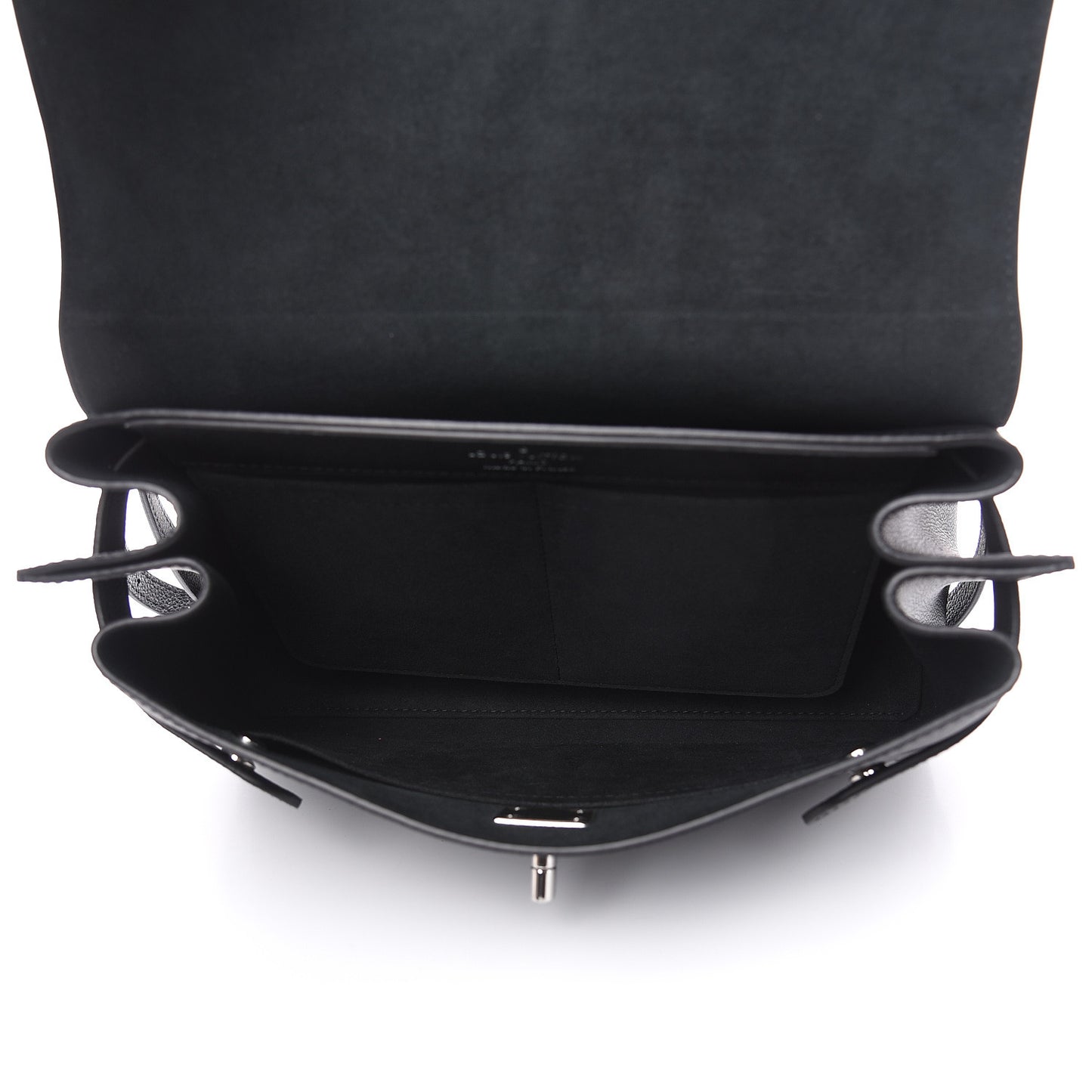 Soft Calfskin Lockme Ever Black