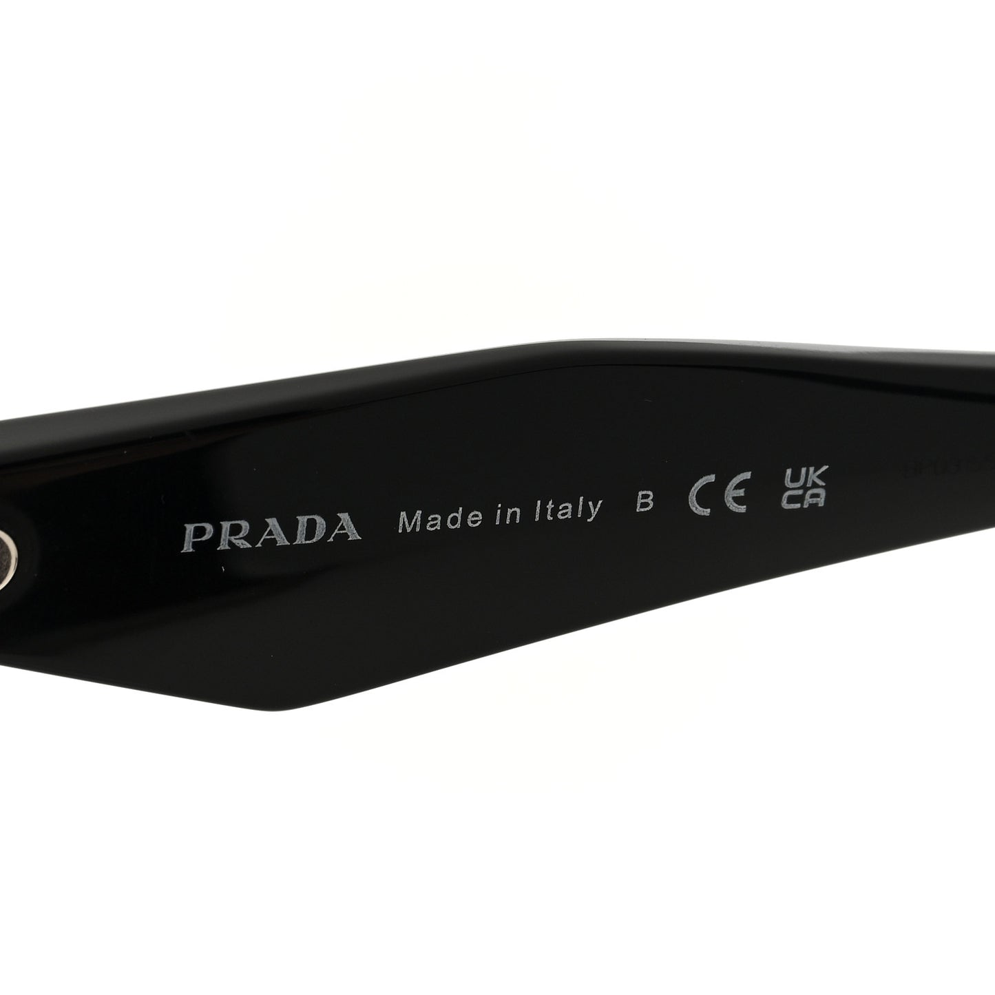 Acetate Symbole Sunglasses SPR 19Z Black