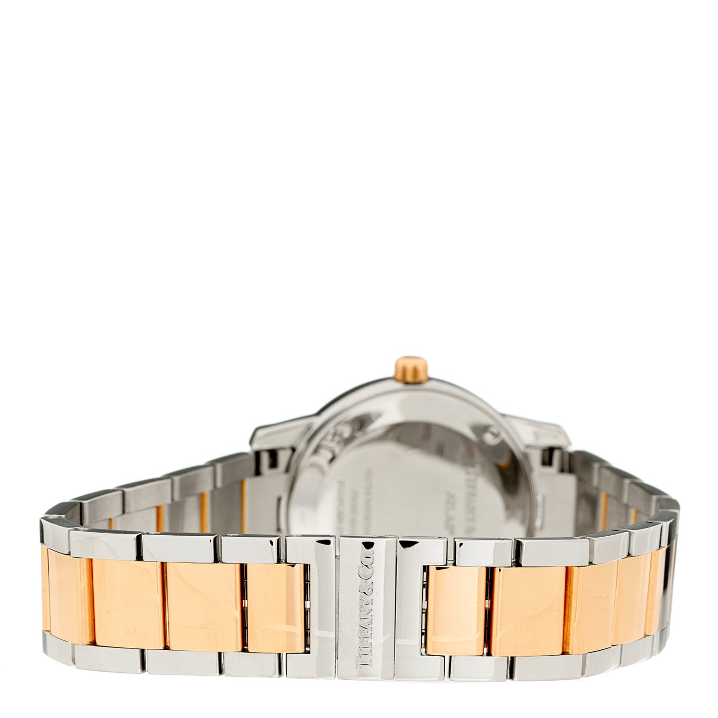 Stainless Steel 18K Rose Gold 29mm Atlas 2-Hand Quartz Watch
