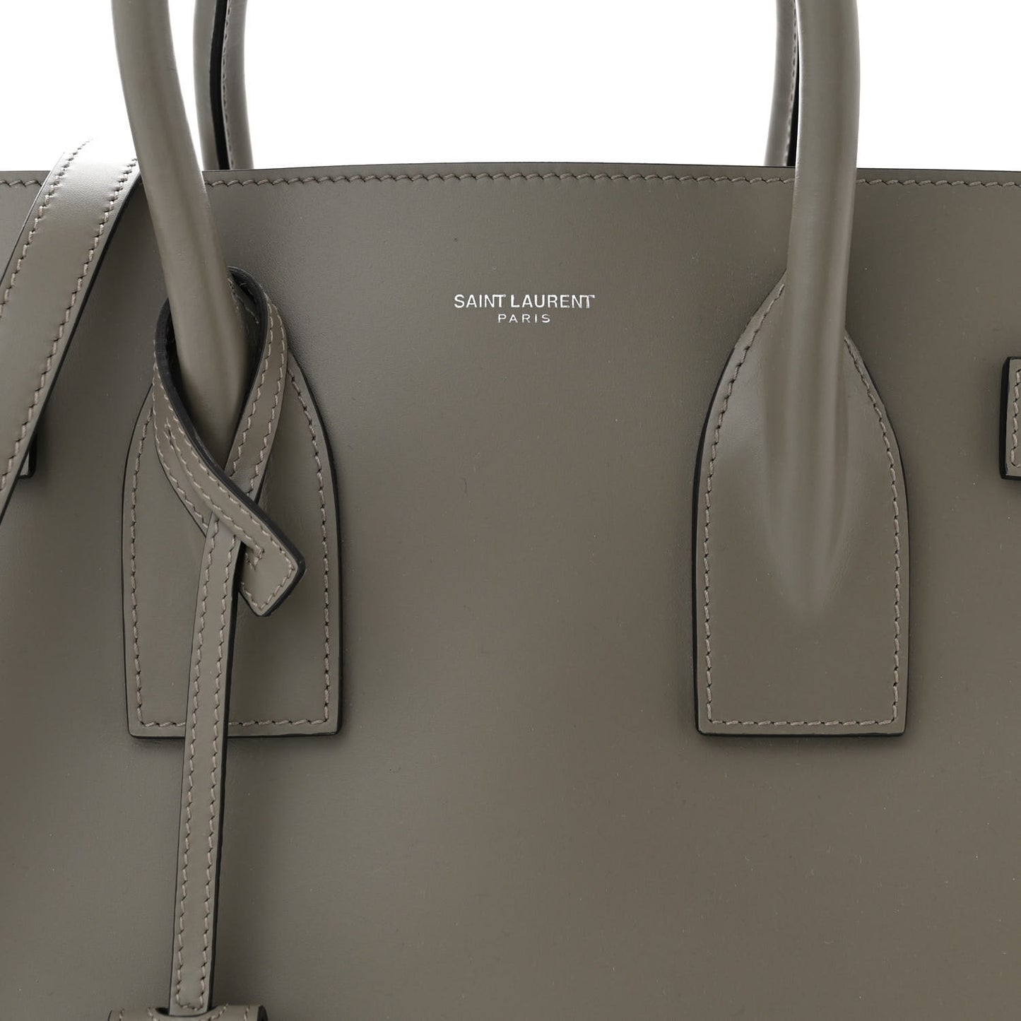 Smooth Calfskin Small Sac De Jour Kaki Militaire