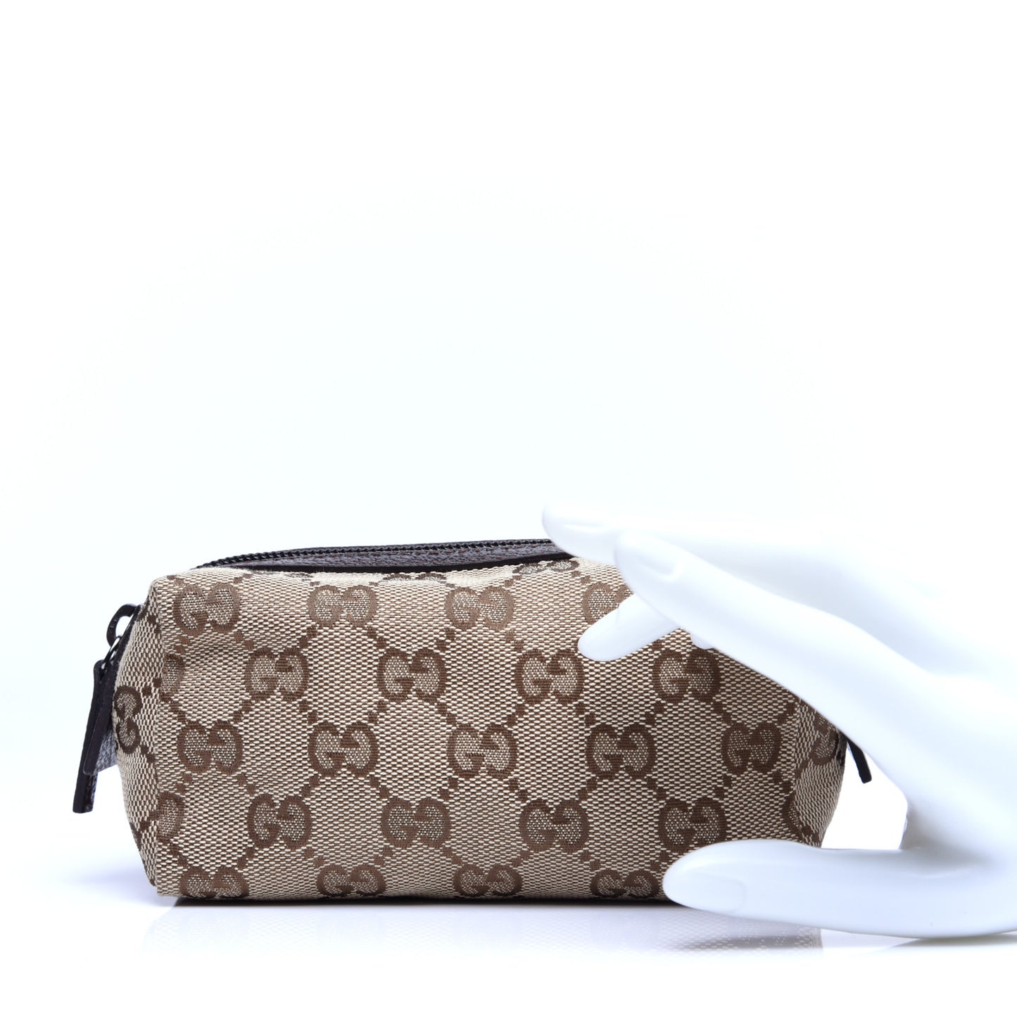 Monogram Small Cosmetic Case Dark Brown