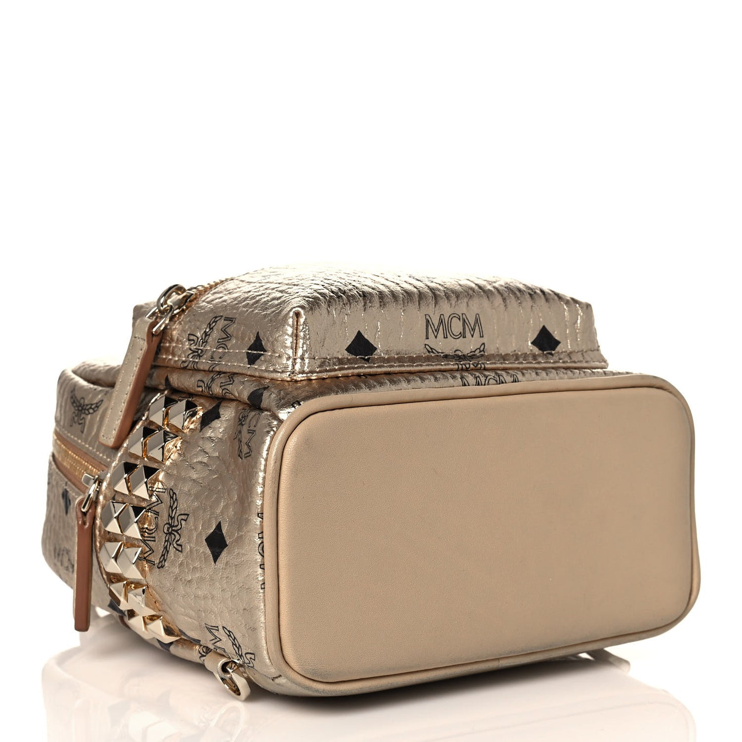 Visetos Side Stud X-Mini Stark Backpack Berlin Gold