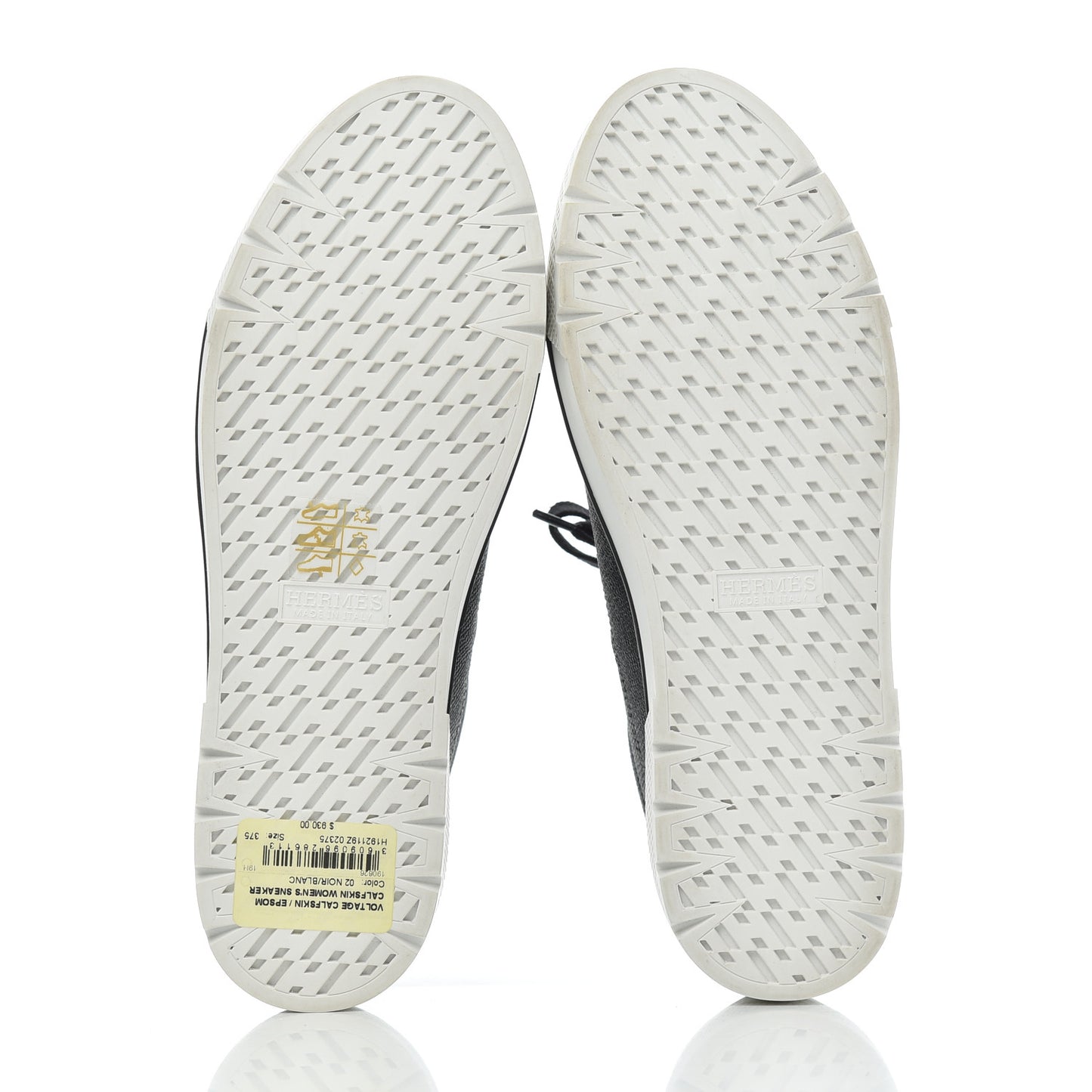 Epsom Womens Voltage Sneakers 37.5 Black White