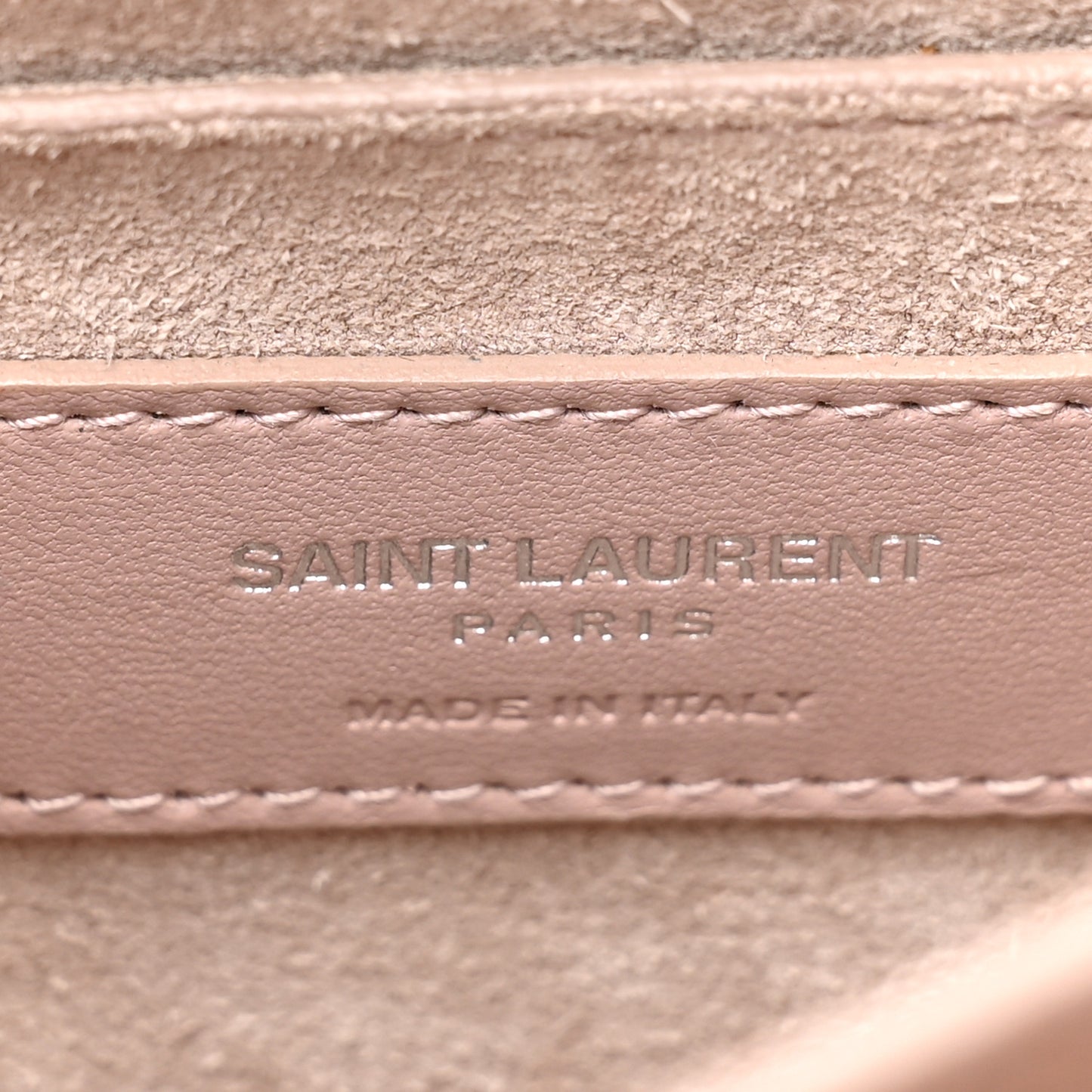 Calfskin Crocodile Embossed Medium Monogram Sunset Powder Pink