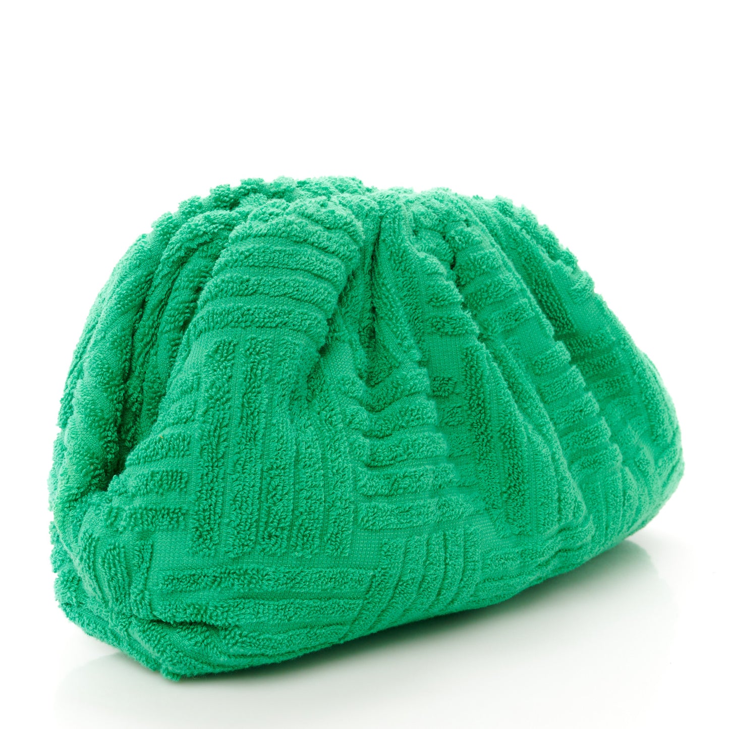 Sponge Fabric The Pouch Clutch Grass