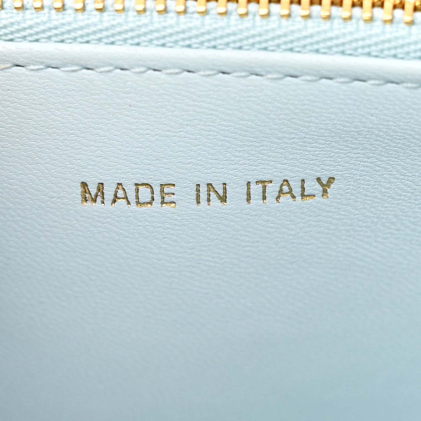 Lambskin Macrocannage Mini Miss Caro Bag Blue