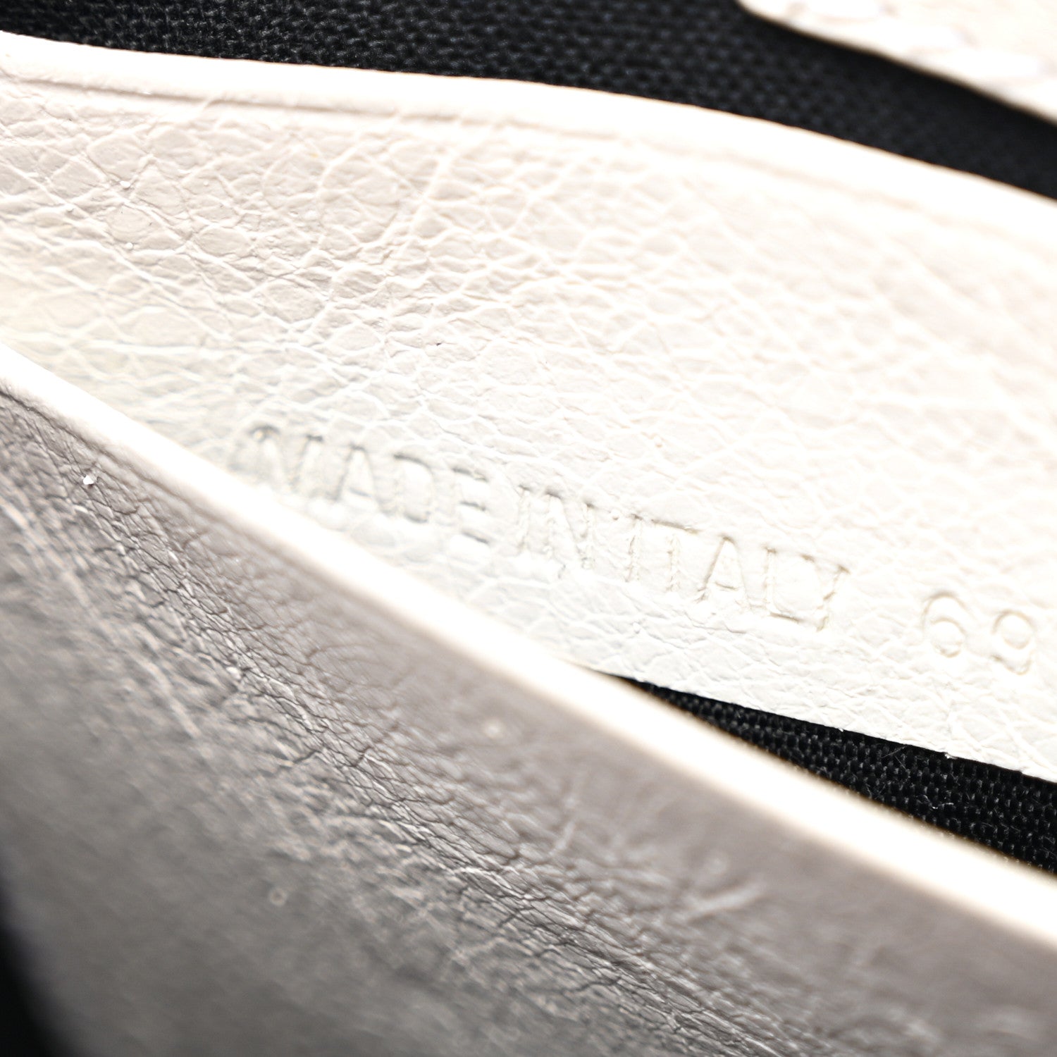 Balenciaga Agneau Arena Le Cagole Mini Purse With Chain Optic White 7 of 19