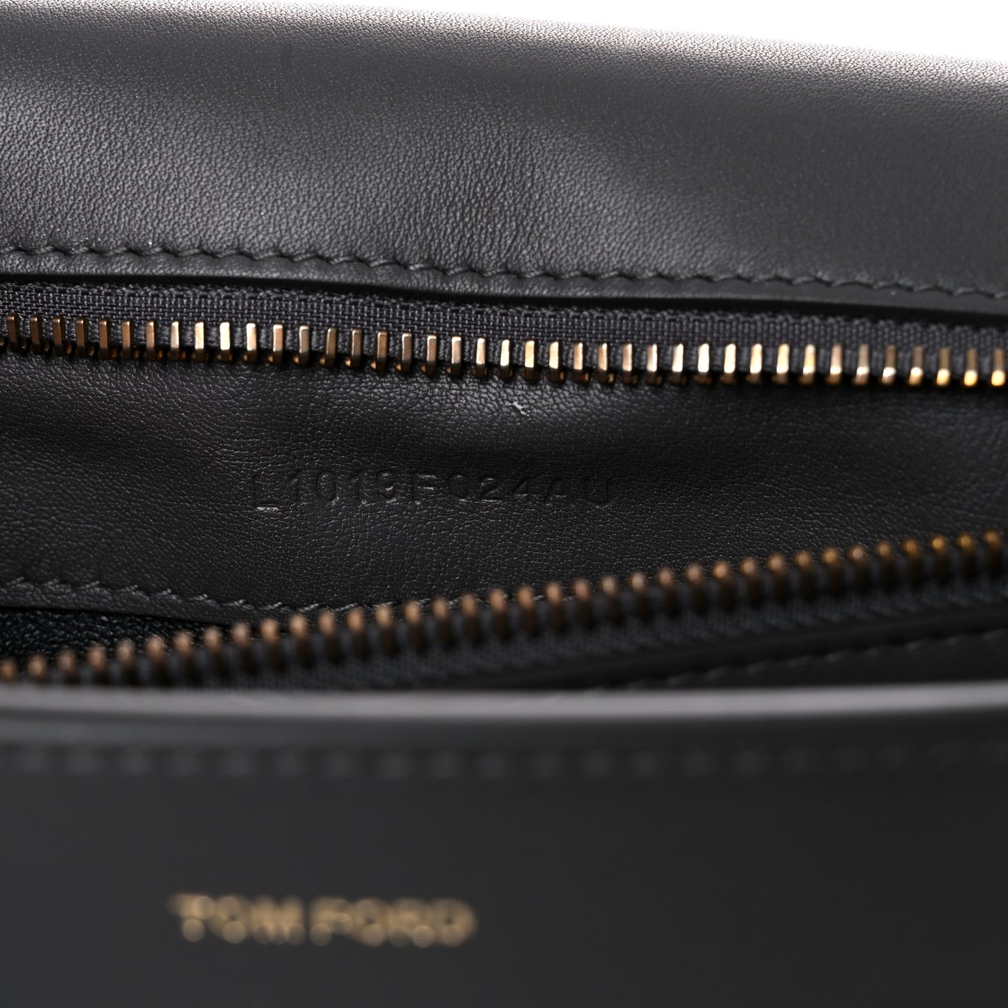 Calfskin Sasha Shoulder Bag Dark Grey