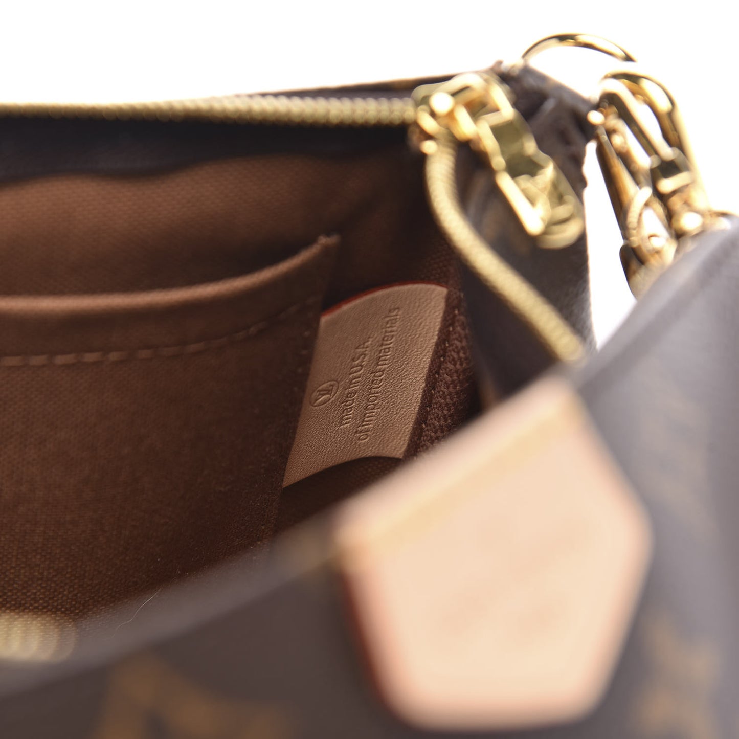 Monogram Multi Pochette Accessories Rose Clair