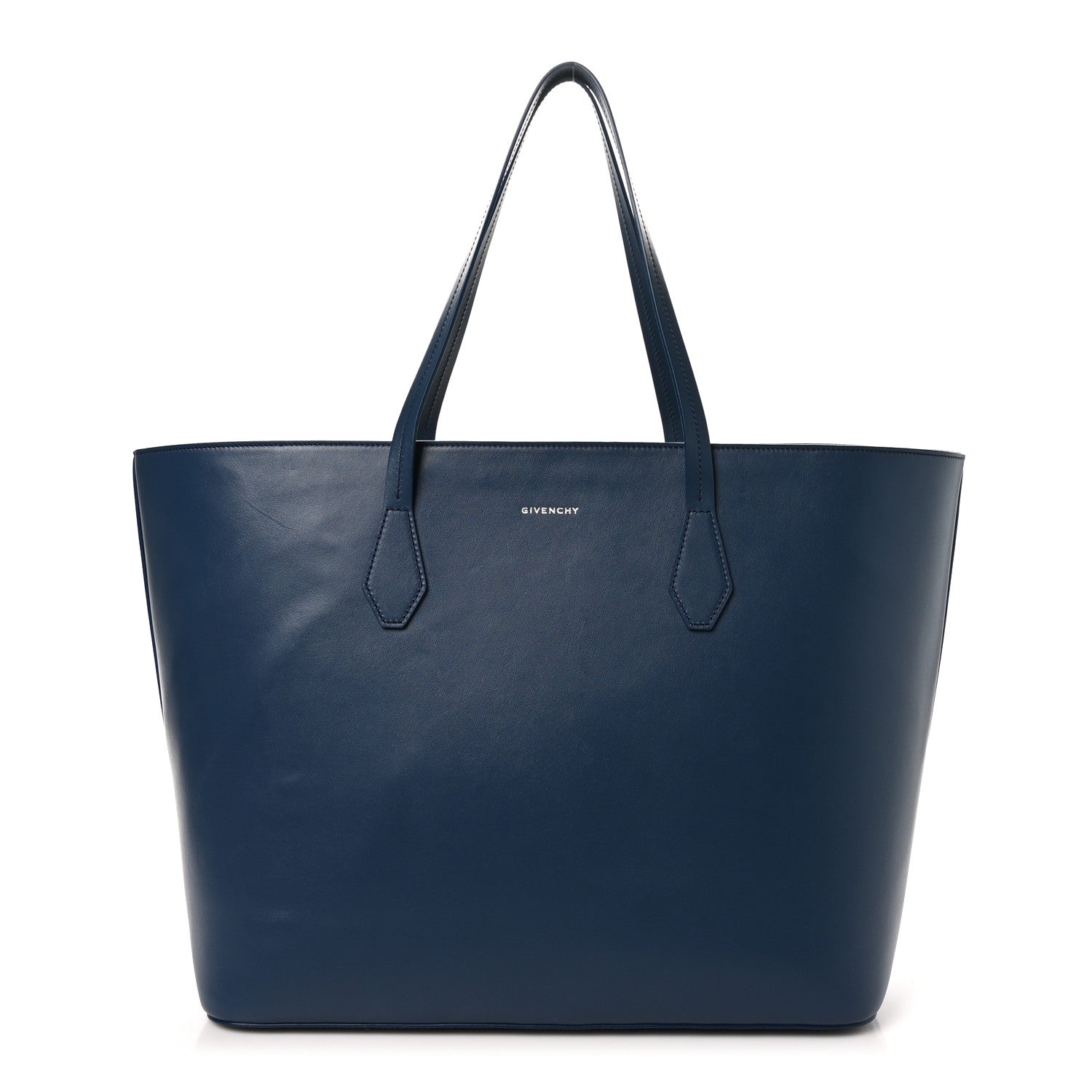 Givenchy Smooth Calfskin Wing Shopping Bag Midnight 1 of 13